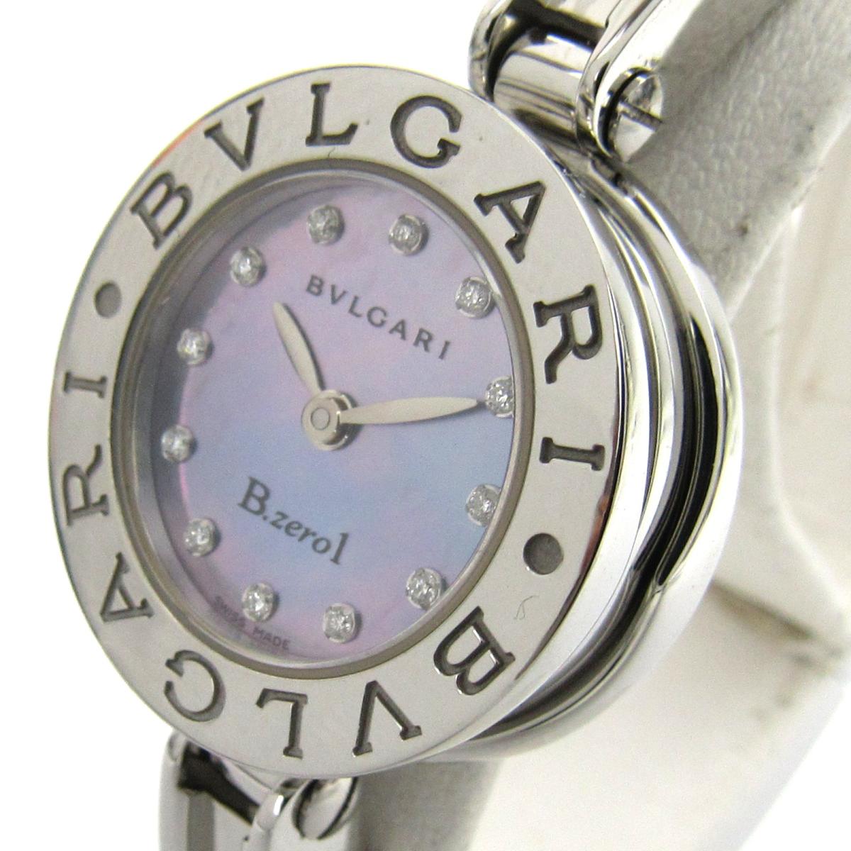 ブルガリ B Zero1 エルメス 12pダイヤモンド 腕時計 ウォッチ 腕時計 時計 レディース ステンレススチール Ss グッチ X ダイヤモンド 中古 Bvlgari Brandoff ブランドオフ ブランド ブランド時計 ブランド腕時計 Brandoff Tokyo Bvlgari B Zero1 12pダイヤモンド