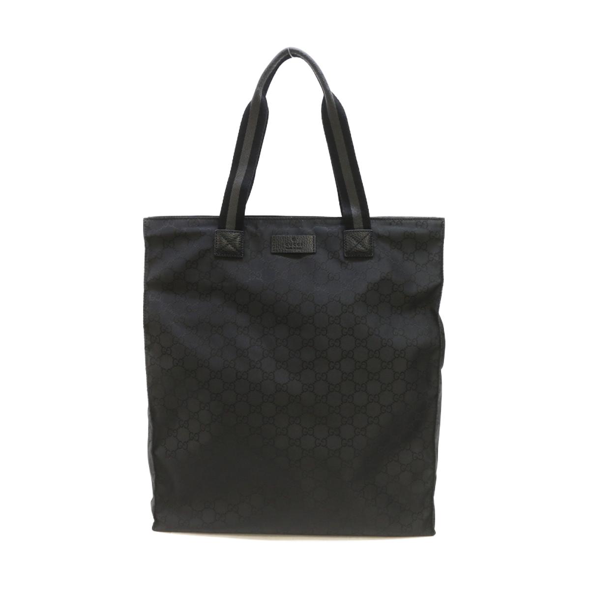 gucci canvas bag black