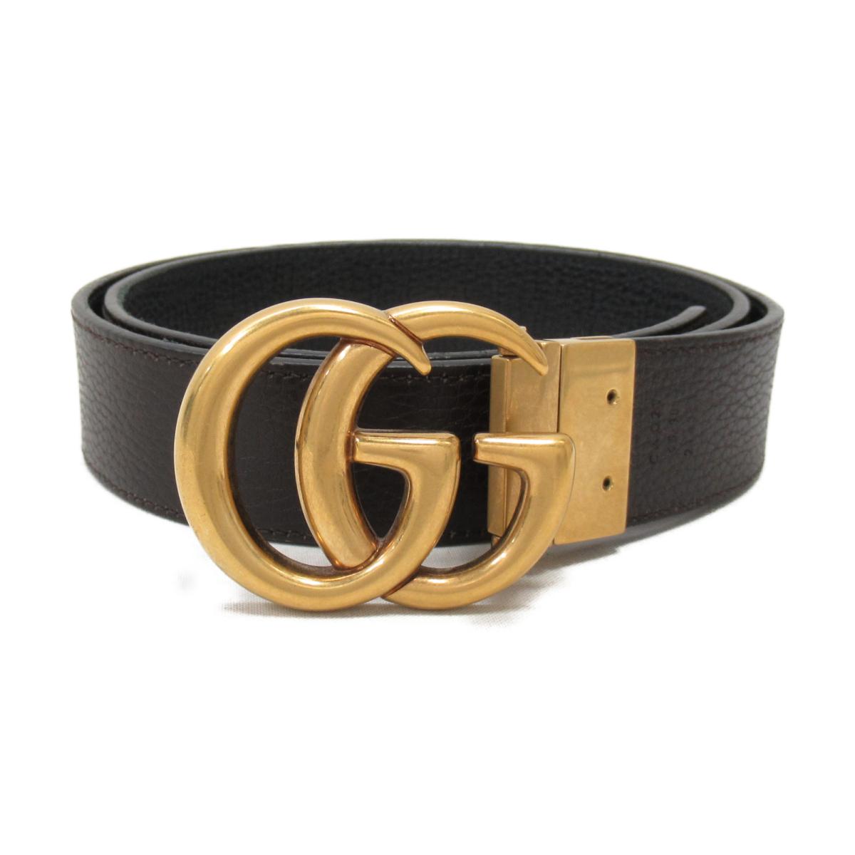 gg marmont reversible leather belt