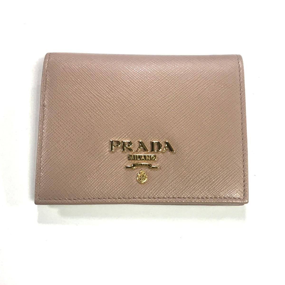 prada wallet tan