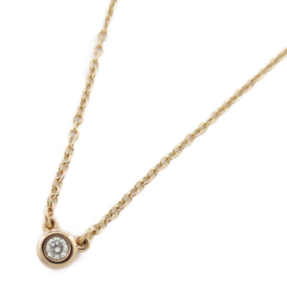 10 Off ネックレス ペンダント Tiffany Co 中古 ダイヤモンド X ピンクゴールド 750 K18pg レディース ブランドジュエリー バイザヤードネックレス ティファニー Brandoff 宝石 ペンダント ネックレス アクセサリー ブランド ブランドオフ Dgb Gov Bf