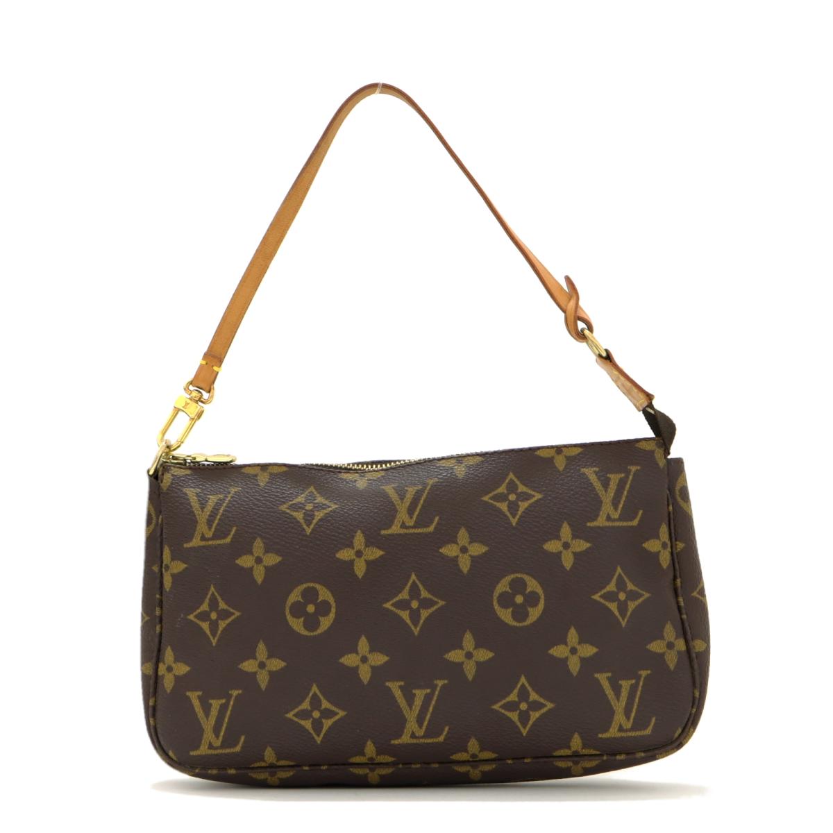 交換無料 ルイヴィトン ポシェット アクセソワール ポーチ バッグ レディース モノグラム M 中古 Louis Vuitton Brandoff ブランドオフ ヴィトン ビトン ルイ ヴィトン ブランド ブランドバッグ バック アクセサリーポーチ アクセサリー 保証書付