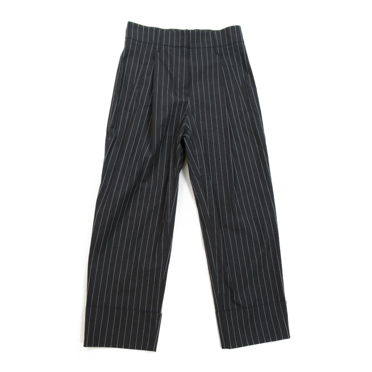 ブルネロクチネリ ストライプパンツ 衣料品 レディース コットン グレー 中古 Brunello Cucinelli Brandoff ブランドオフ 衣類 ブランド ボトムス パンツ Brunello Cucinelli ストライプパンツ 衣料品 ランクa 送料無料 ブランドオフ 誕生日 プレゼント ギフト