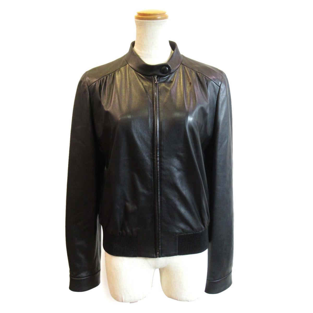 ミュウミュウ レザー ジャケット 衣料品 レディース 羊革 ラム ブラック 中古 Miu Brandoff ブランドオフ 衣類 ブランド アウター コート Miu Miu レザー ジャケット 衣料品 ランクa 送料無料 ブランドオフ 誕生日 プレゼント ギフト ジャケットカラーブラック素材羊革 平