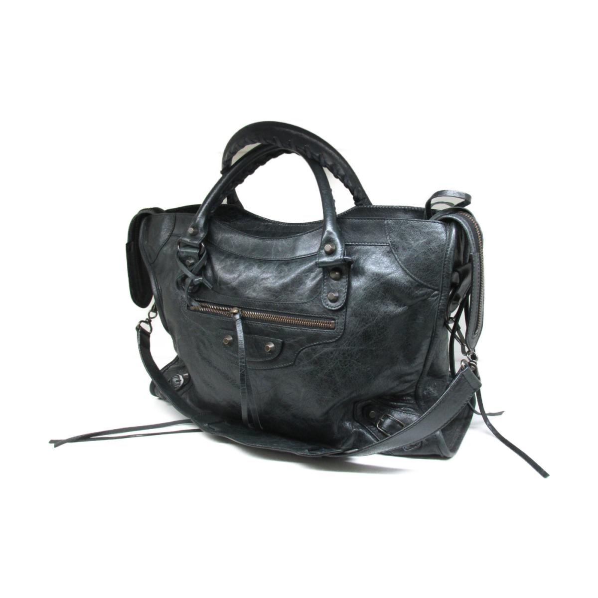 最大 000円offクーポン 全品ポイント2倍 時 レディース ザ シティ2wayショルダーバッグ 時 最大 3 4 バッグ レザー ブラック Brandoff レディース Balenciaga 3 4 ザ シティ2wayショルダーバッグ 中古 バッグ バレンシアガ Tokyo ランクb 送料無料