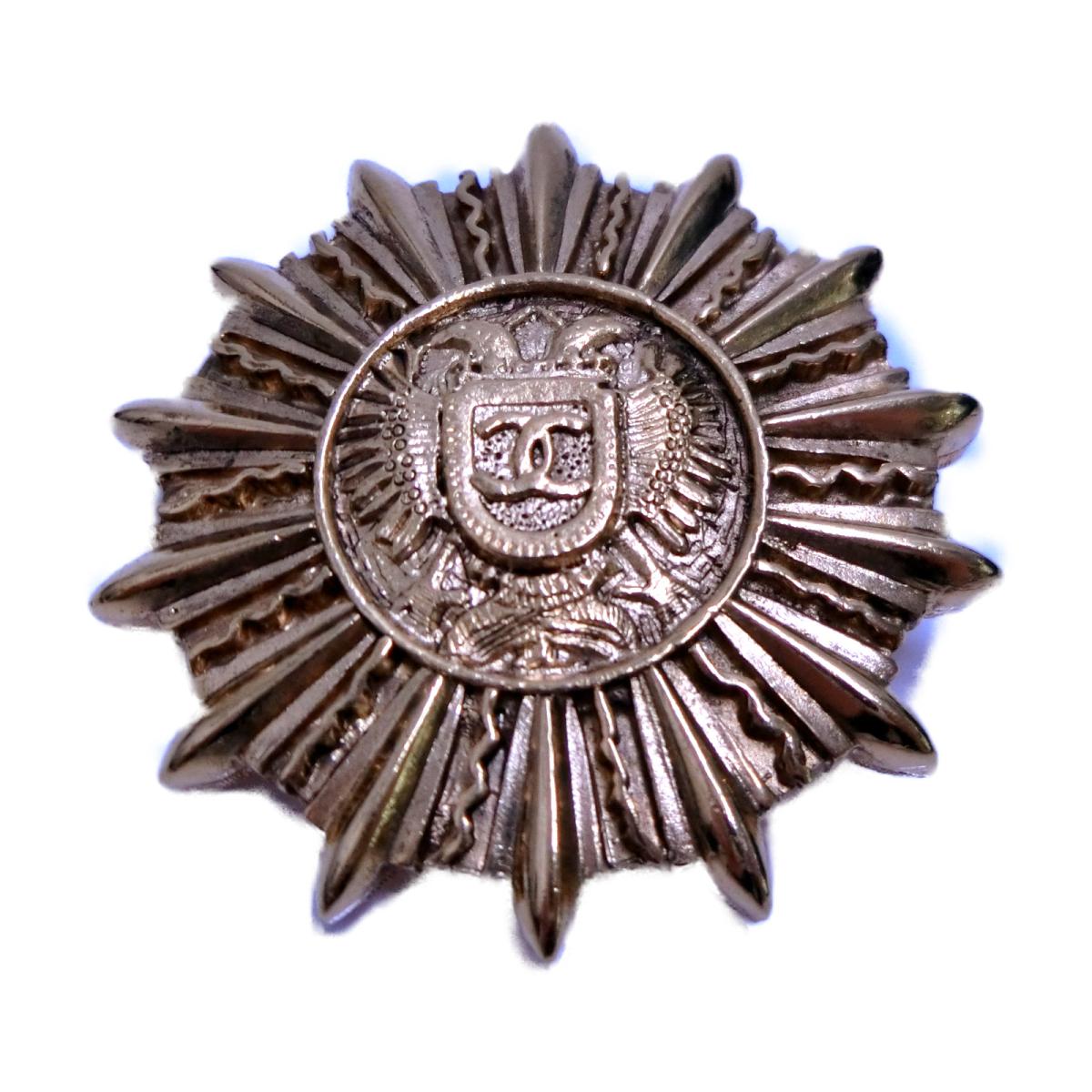 Chanel ブローチ アクセサリー ランクa 中古 シャネル 送料無料 ブランドオフ レディース 誕生日 プレゼント ブローチ ギフト 中古 シャネル ブローチ アクセサリー レディース メッキ ゴールド Brandoff Tokyo