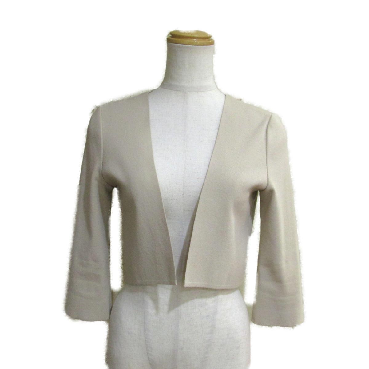 フォクシー カーディガン 衣料品 レディース レーヨン ポリエステル ベージュ 中古 Foxey Brandoff ブランドオフ 衣類 ブランド トップス ボレロ Painfreepainrelief Com