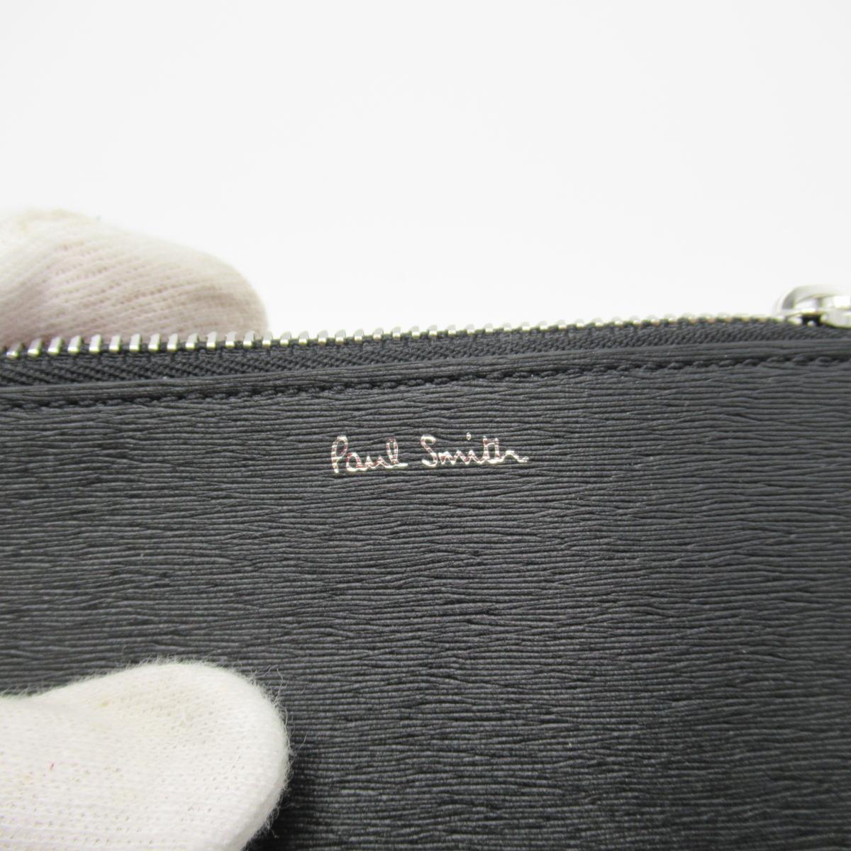 Paul 新品 コインケース ブランドオフ コインケース プレゼント 財布 ケース ギフト 誕生日 Smith 時より メンズコインケース 小銭入れ 財布 6 22 全品ポイント2倍 最大1万円offクーポン ポール スミス コインケース 小銭入れ 財布 メンズ レザー ブラック X