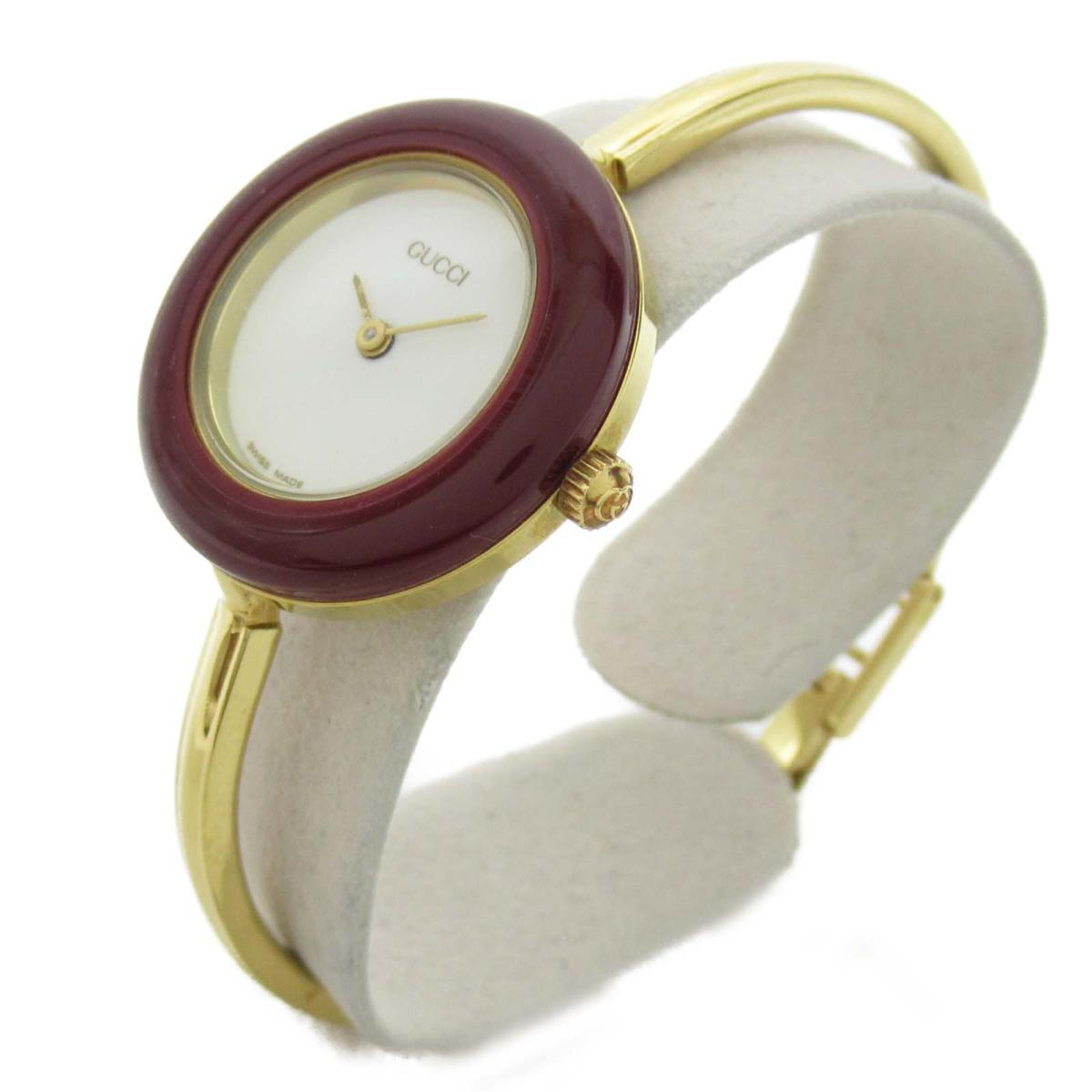 中古 グッチ 手なみクロック 看守 時計 レディース Gp 11 12 2 Gucci 腕時計 ウォッチ 時計 クラスa ブランドオフ 生れ月日 貢物 土産 Damienrice Com