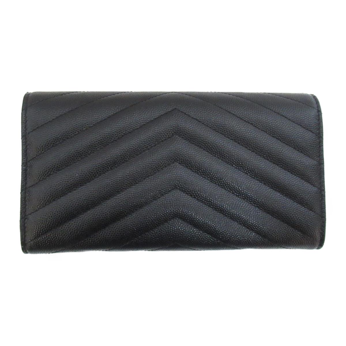 メーカー直販 ランクa Laurent 送料無料 Saint ブランドオフ プレゼント Saint ギフト 二つ折り長財布 サン ローラン Laurent レディース財布 7 10まで 最大2万円offクーポン 全品ポイント2倍 誕生日 財布 二つ折り長財布 財布 レディース レザー ブラック