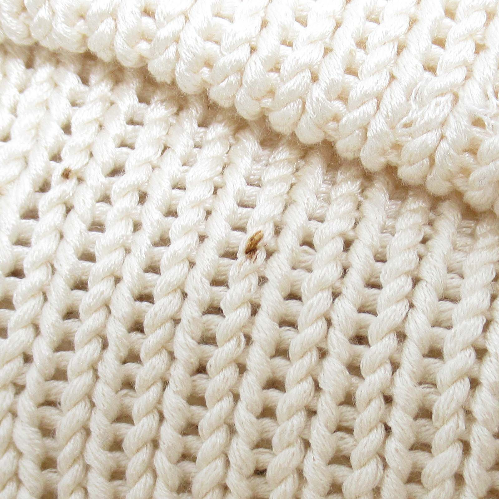 シャネル Chanel 編物ガウン ワンピース 着衣シロモノ トップス 帛 ワタ レディース ベージュ体系 ベージュ Pk 中古 Residenza Latorre Com