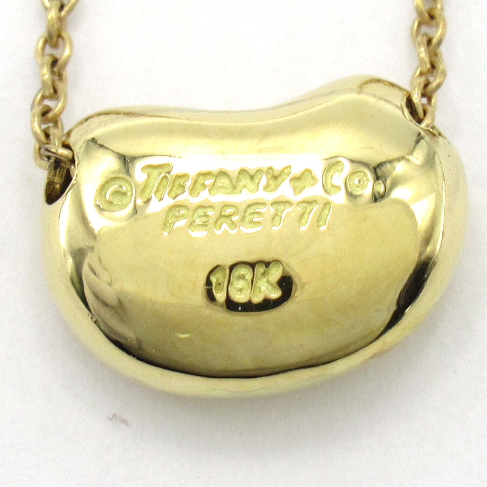 大注目】 CO. & TIFFANY ティファニー ネックレス ゴールド ビーンズ ...