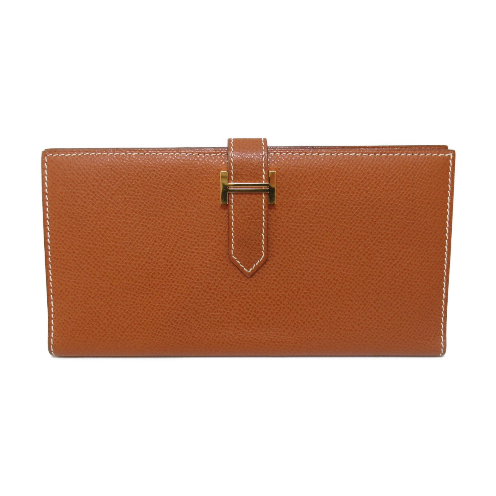 ▼9 24から!全品ポイント5倍&最大3万円OFFクーポン▼ エルメス HERMES ベアンクラシック ZIP長財布 二つ折り長財布 財布 レザー ヴォーエプソン メンズ レディース ブラウン系 | ブランド ブランド財布 レディース財布 サイフ