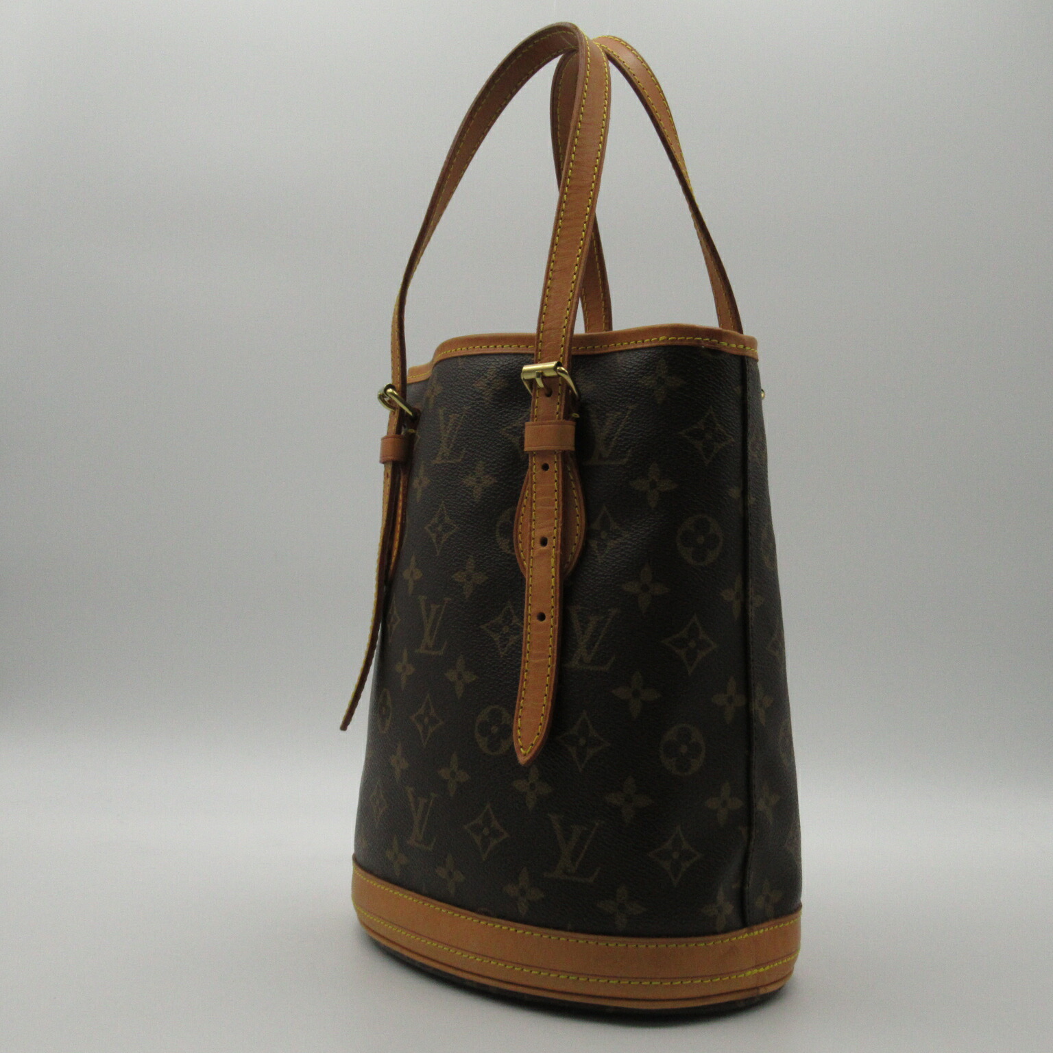 ルイ・ヴィトン LOUIS VUITTON バケットPM トートバッグ バッグ PVC ...