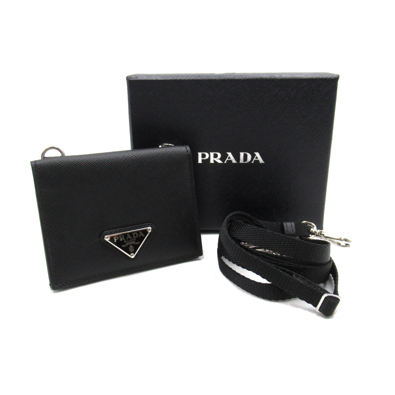 プラダ PRADA カードケース 名刺入れ ブランド雑貨 サフィアーノレザー 