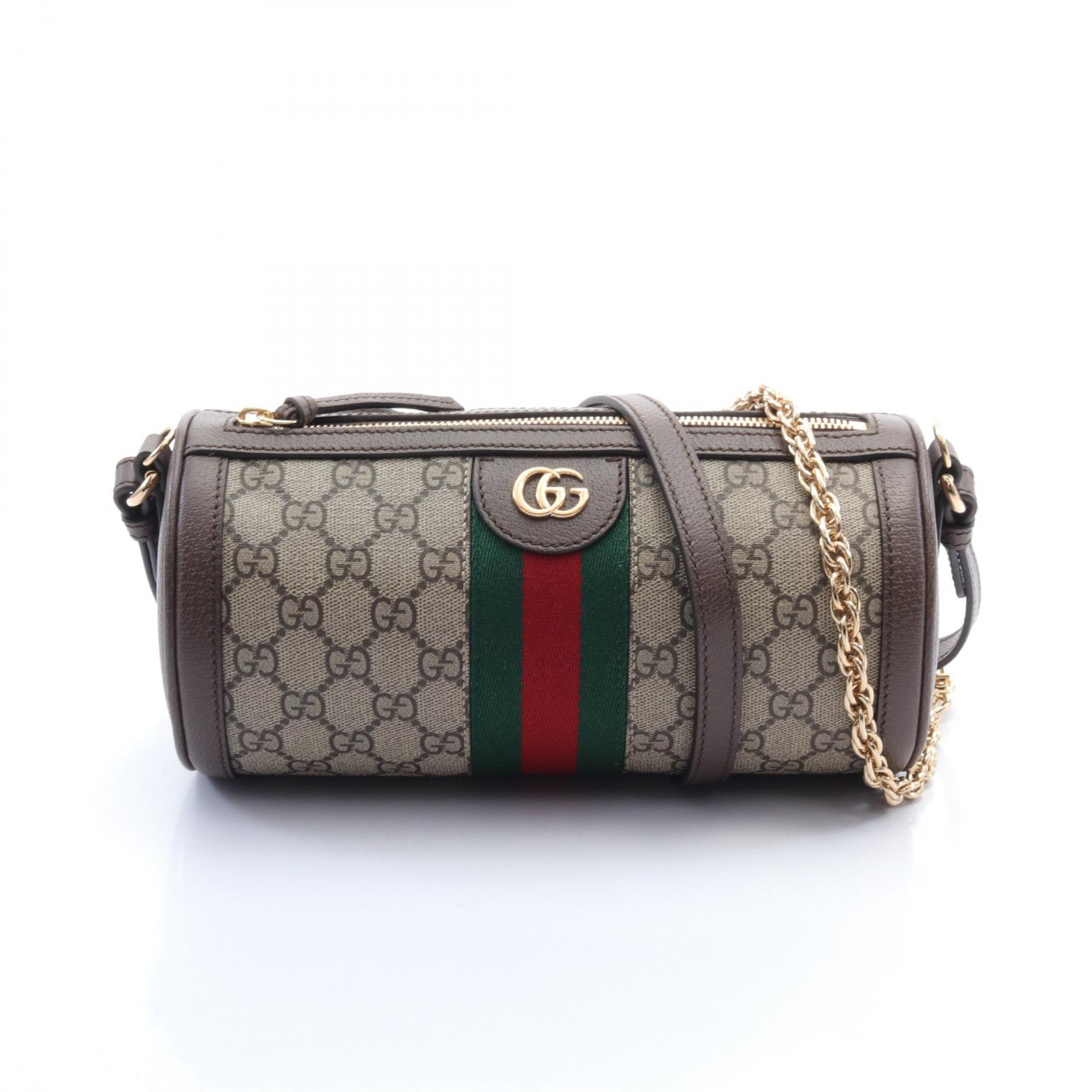 関税負担なし★ GUCCI グッチ オフィディア ミニバッグ 764960 オフィディア〕ミニバッグベージュ＆エボニー GGスプリーム