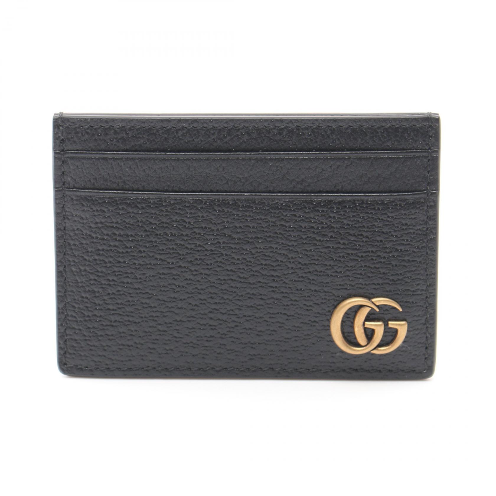 ✨美品✨グッチ カードケース コインケース GG柄 シマレザー ブラック 楽天市場】グッチ GUCCI カードケース 名刺入れ 〔GGマーモント
