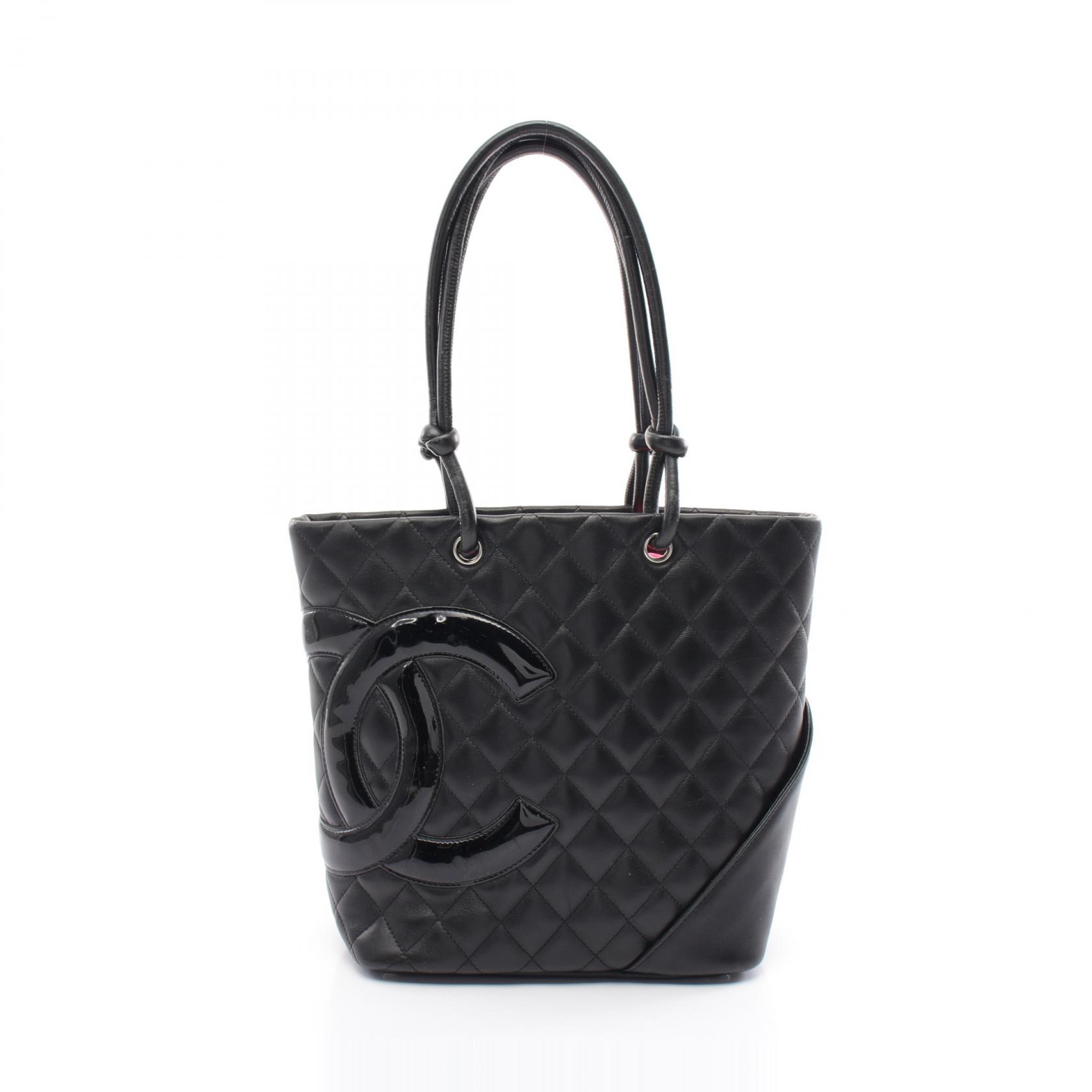 楽天市場】CHANEL シャネル カンボンライン ミディアムトート