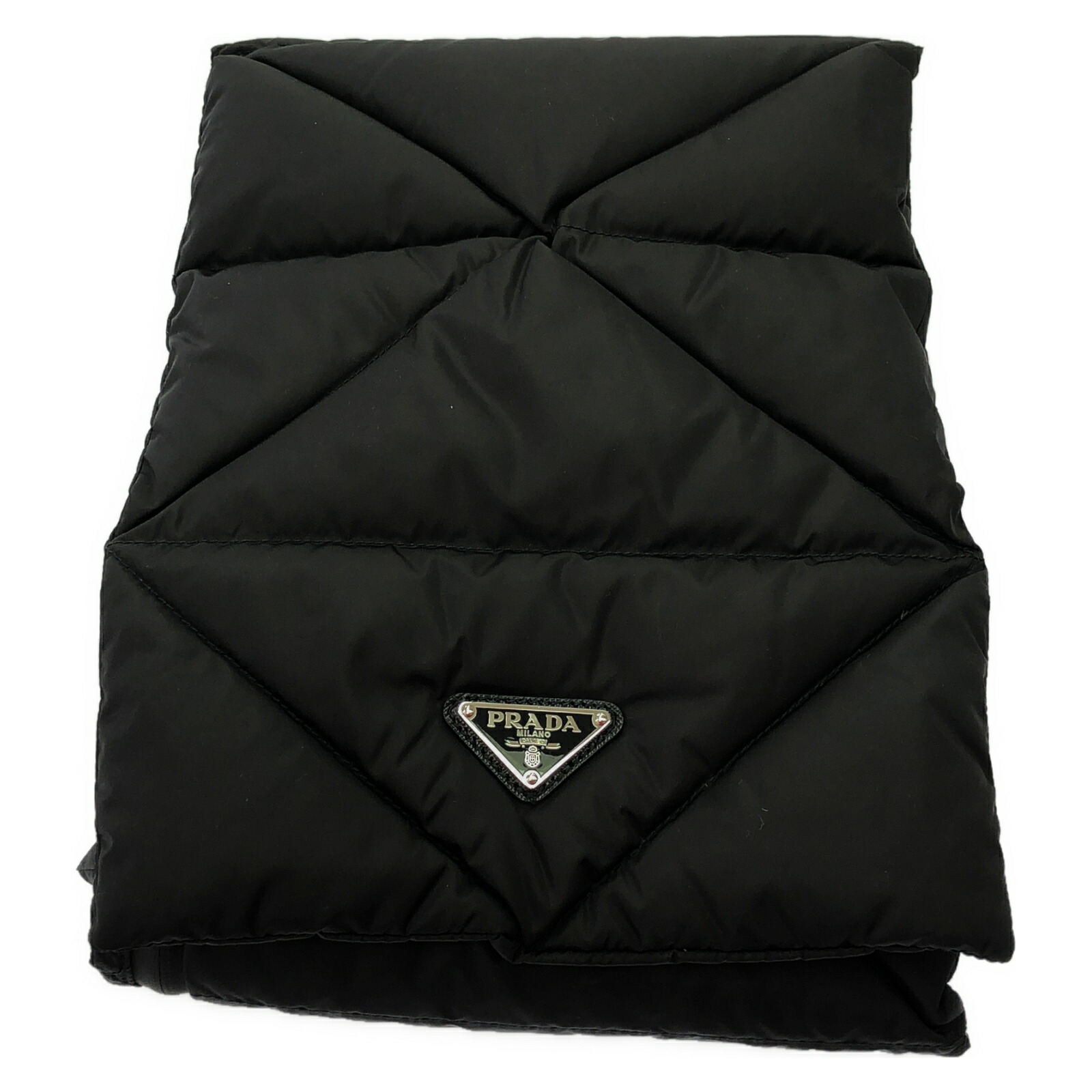 プラダ PRADA ポケット付き スポーツ マフラー ナイロン ブラック19-9 プラダ PRADA PRADA ダウンジャケット 29B408 11C9 Re－Nylon