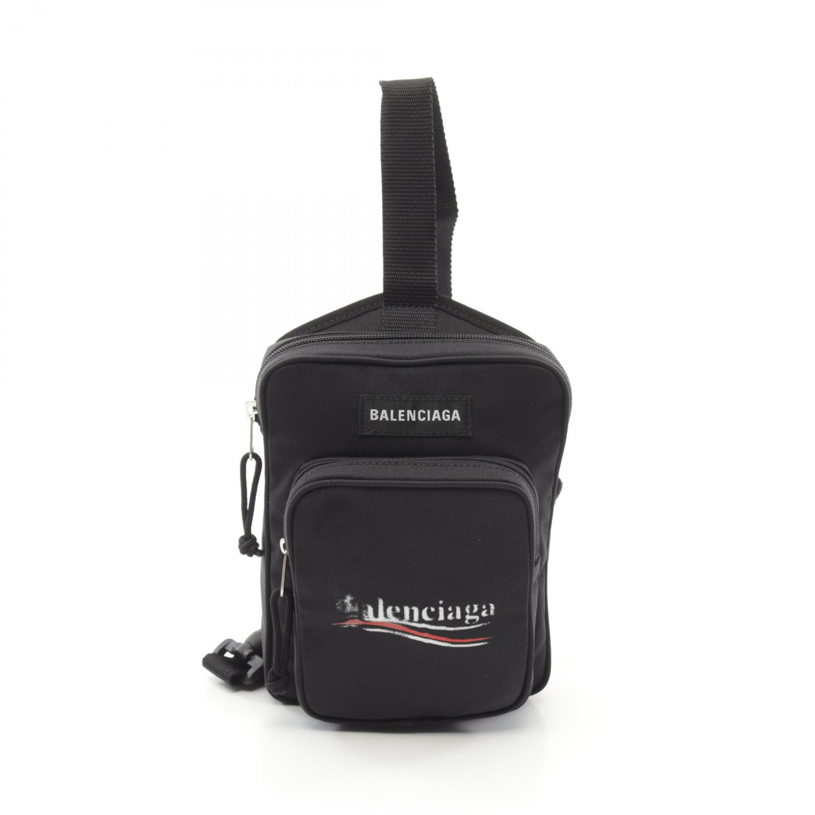 BALENCIAGA バレンシアガ　エクスプローラー ブラック　ボディバック Amazon | [バレンシアガ] ボディバッグ・ウエストポーチ