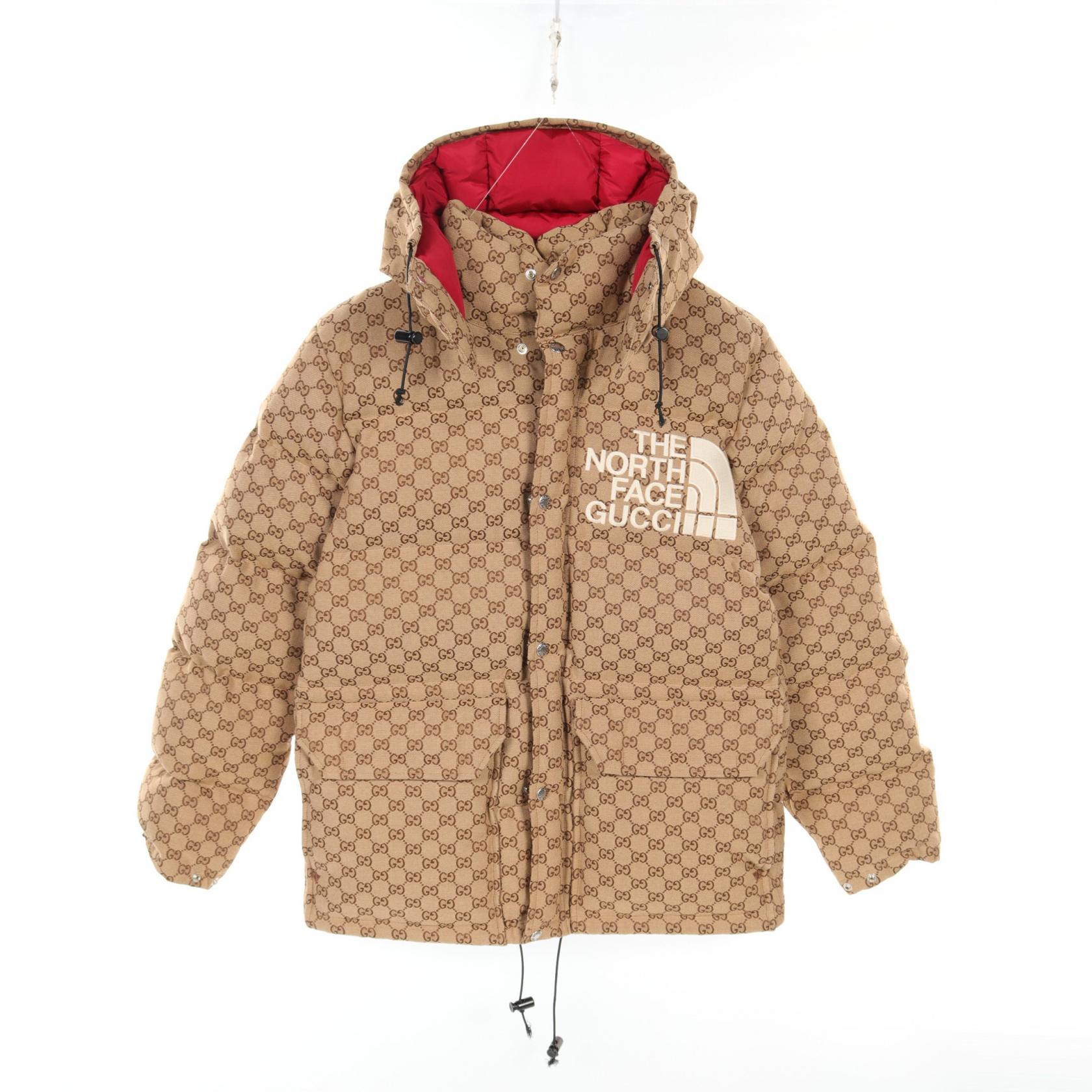 Deco131　新品未使用　GUCCI ベビー　ダウン New Authentic GUCCI Reversible Logo Blue GG Down Padded