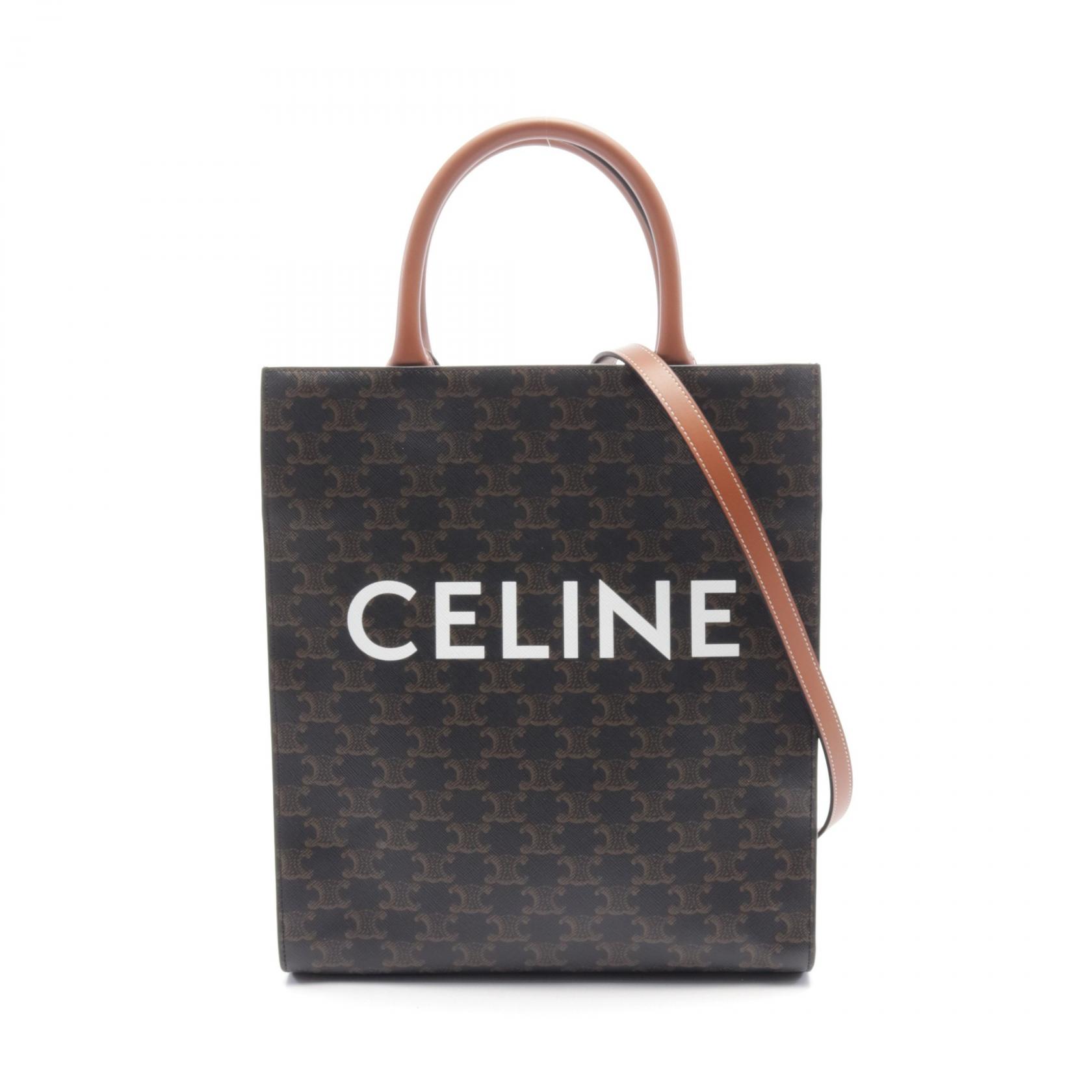 楽天市場】セリーヌ CELINE バーティカル・カバ トートバッグ