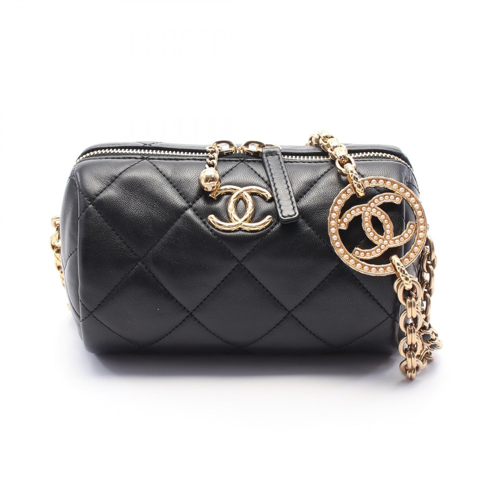 シャネル レザー マトラッセ ボウリングバッグ A31575 楽天市場】CHANEL シャネル ラグジュアリーライン ココマーク