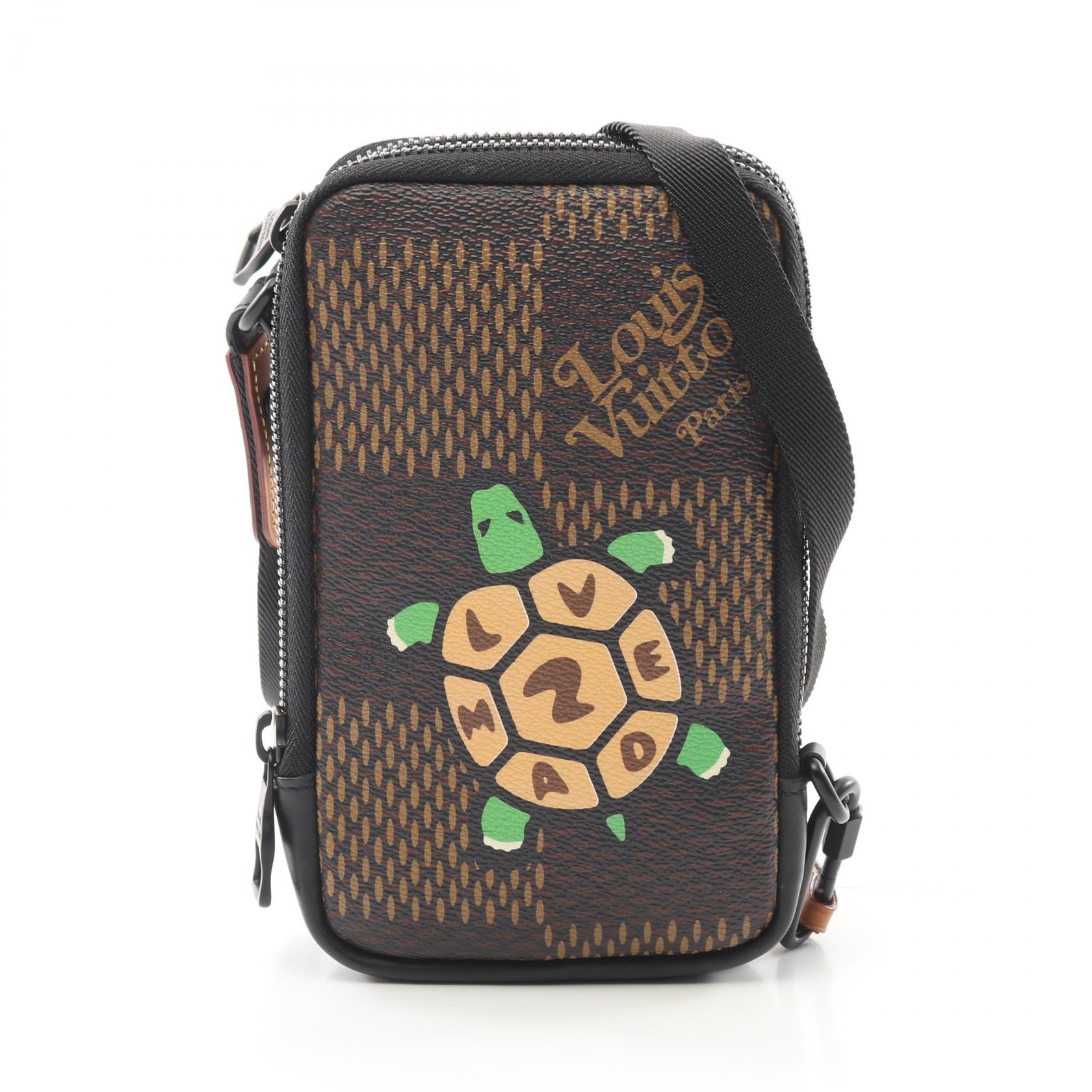 ルイヴィトン Louis Vuitton バッグ ショルダー　ポーチ NIGO ルイヴィトン) N40377 LVxNIGO ダブル・フォン ポーチ (Louis Vuitton