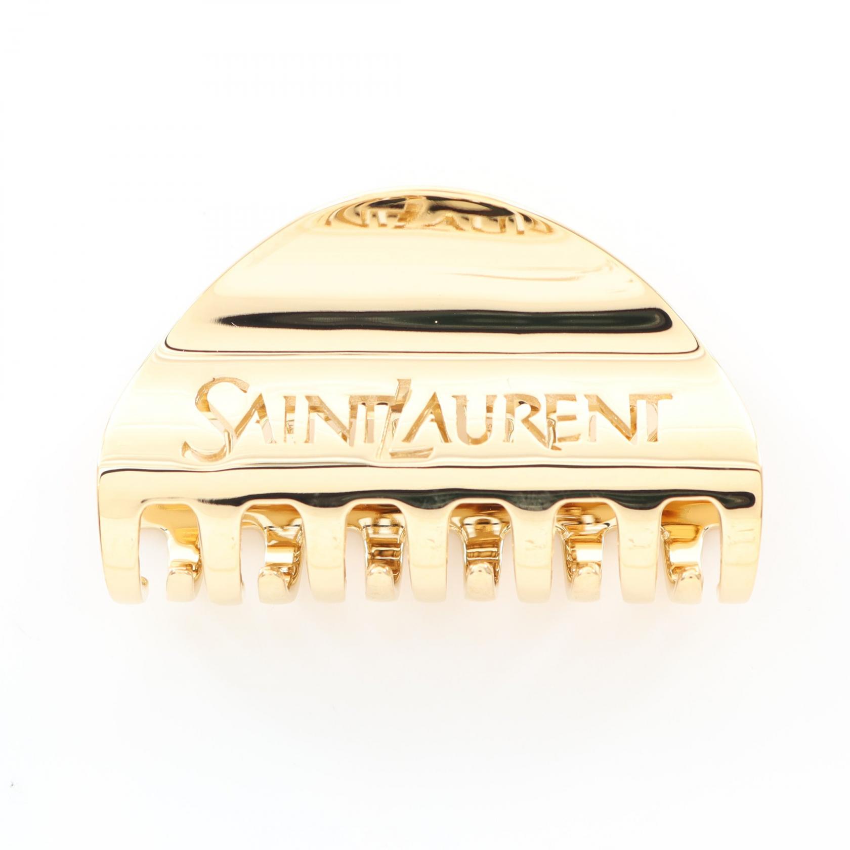 SAINT LAURENT サンローラン メタル バンスクリップ 820845Y1500 SAINT LAURENT サンローラン ヘアクリップ 820845 Y1500