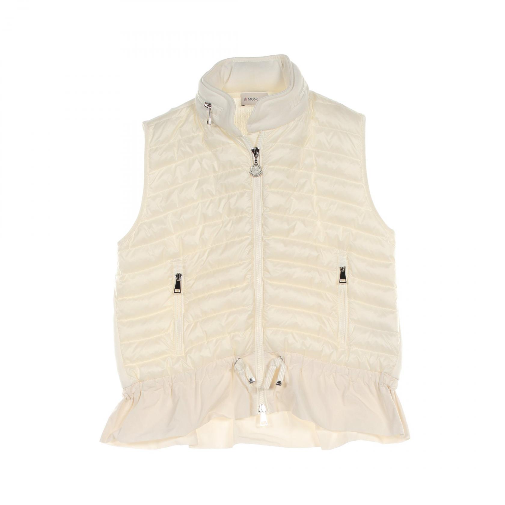 新品！モンクレールMONCLER ⭐︎ホワイト ダウンベスト ホワイト（白）系 MONCLER(モンクレール) ダウンベスト(メンズ