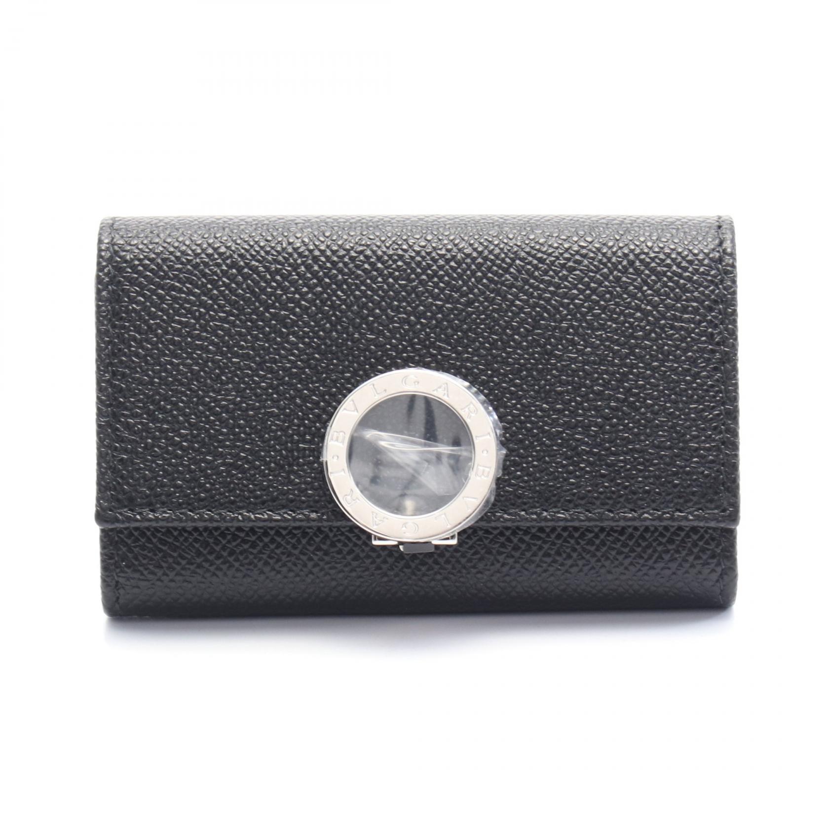 【未使用品】ブルガリ キーケース 6連 ロゴクリップ 黒 シルバー金具 証明書付 楽天市場】BVLGARI ブルガリ ブルガリブルガリ グレインレザー
