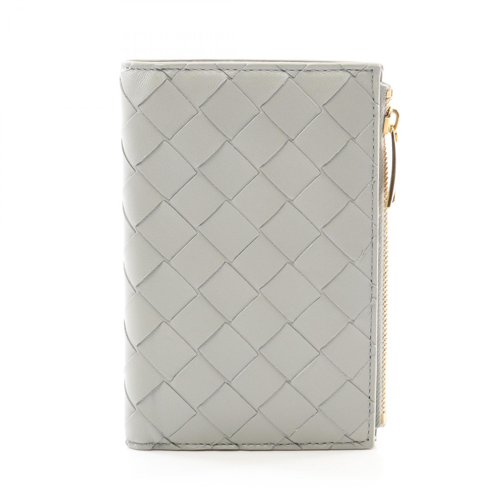 【美品】ボッテガヴェネタ 二つ折り 財布 グレー イントレチャート 楽天市場】ボッテガヴェネタ BOTTEGA VENETA イントレチャート 二