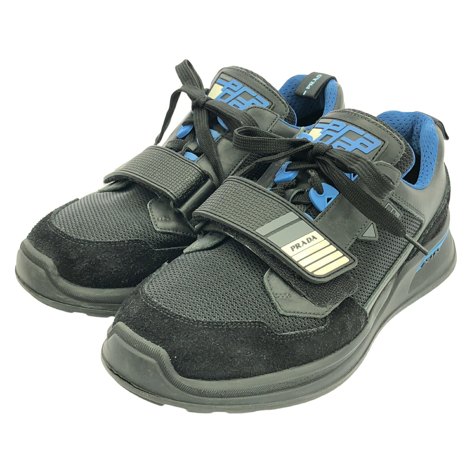 楽天市場】PRADA プラダ 2EG226 カーフレザー×スエード