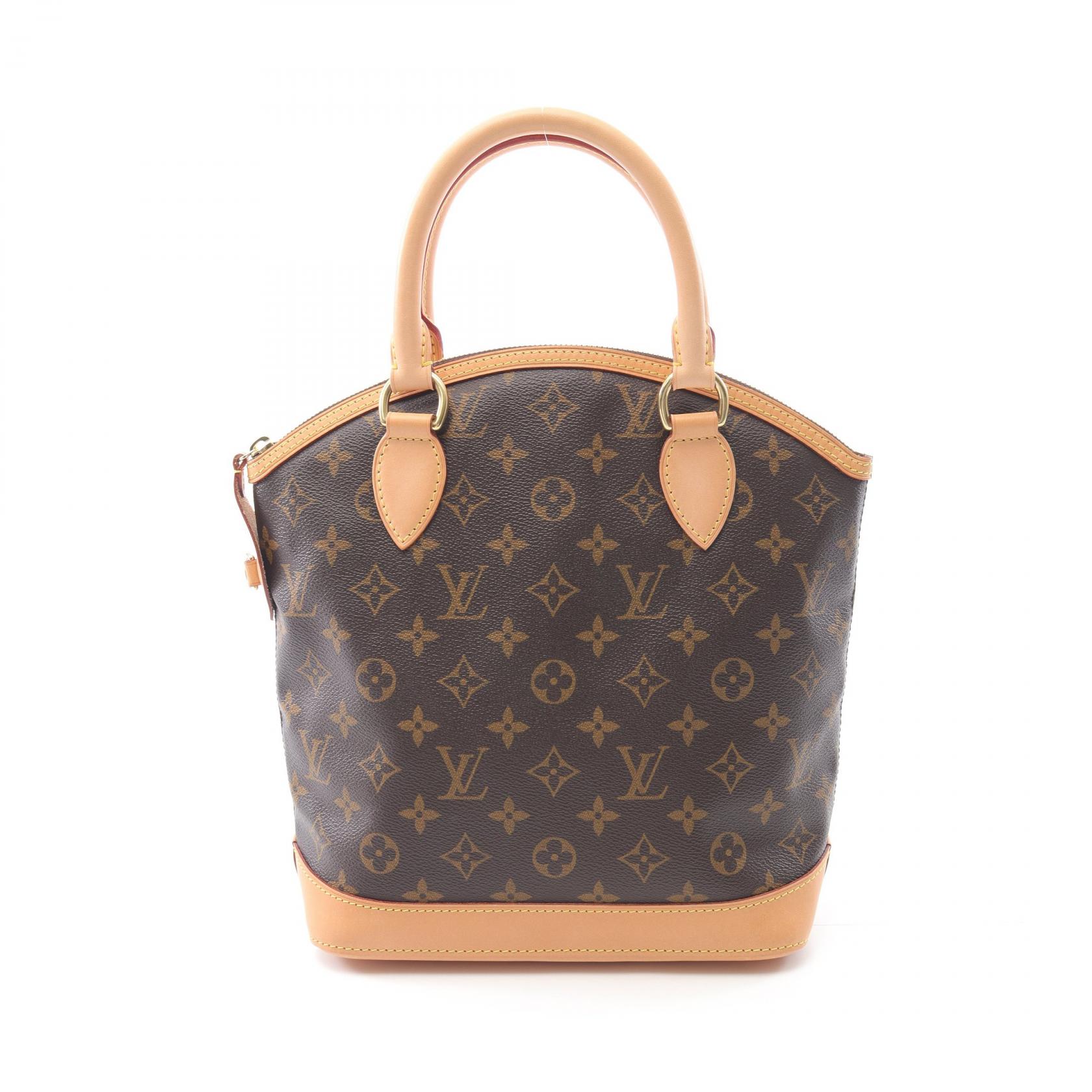【P5倍×15%OFFクーポン】ルイ・ヴィトン LOUIS VUITTON ロックイット ハンドバッグ バッグ PVCコーティングキャンバス レザー モノグラム レディース ブラウン系 M40102 【中古】