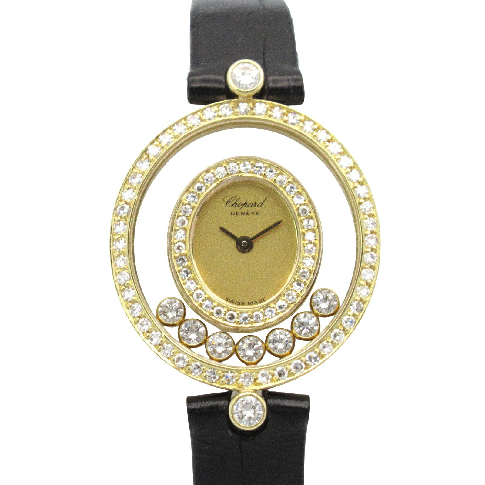 楽天市場】ショパール 10/5895 クラシック ダイヤモンド 腕時計 K18