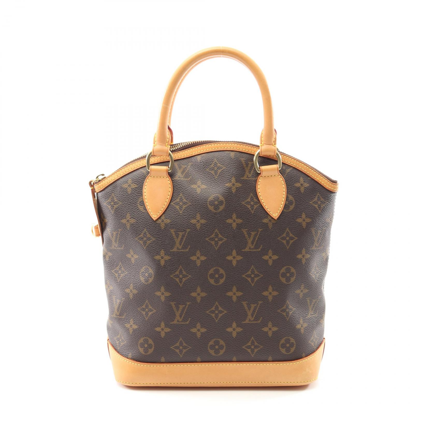 【4時間限定！ポイント10倍 】4/13 20時～23:59／ルイ・ヴィトン LOUIS VUITTON ロックイット ハンドバッグ バッグ PVCコーティングキャンバス レザー モノグラム レディース ブラウン系 M40102 【中古】