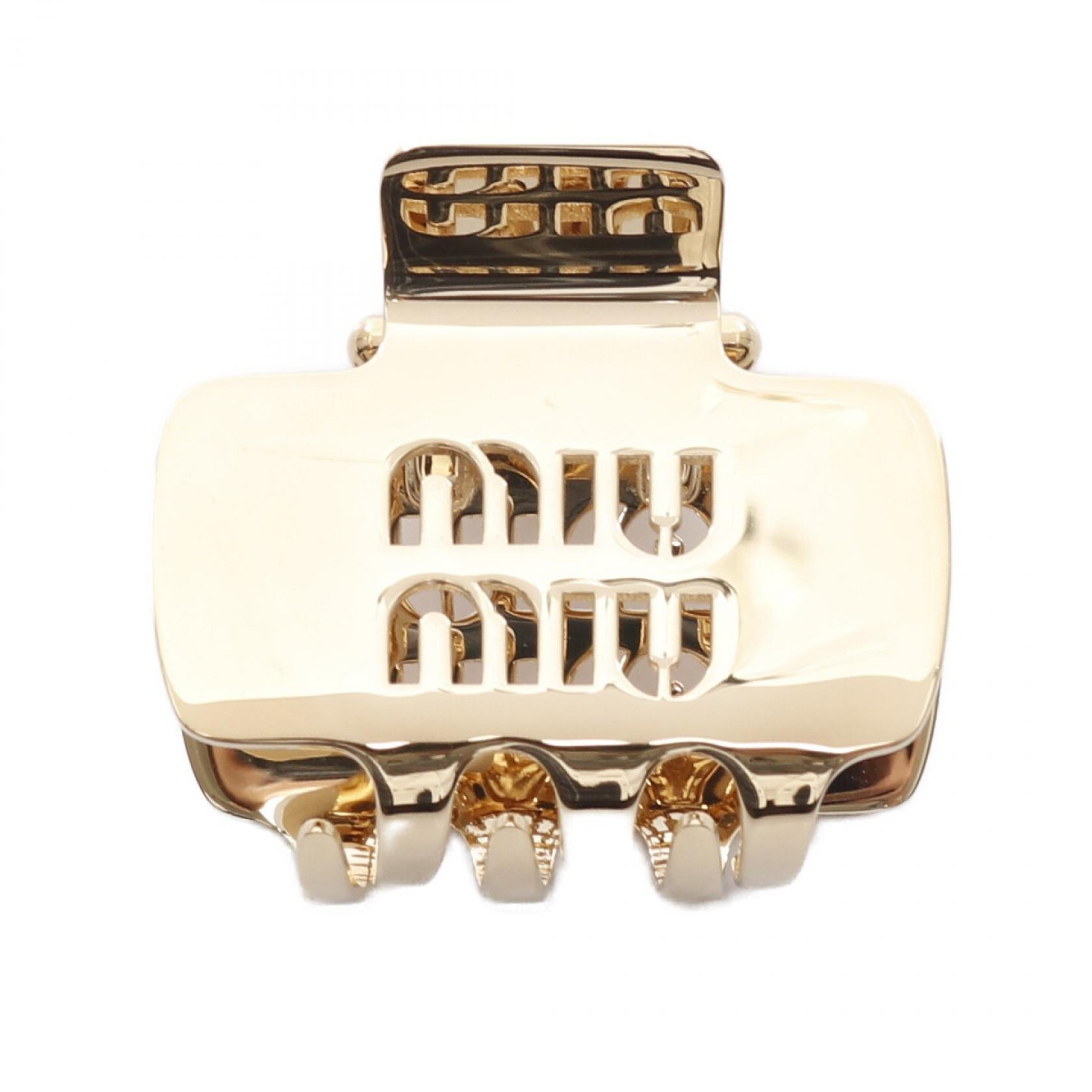 楽天市場】MIUMIU ミュウミュウ ヘアクリップ 5IF084 2F4Y