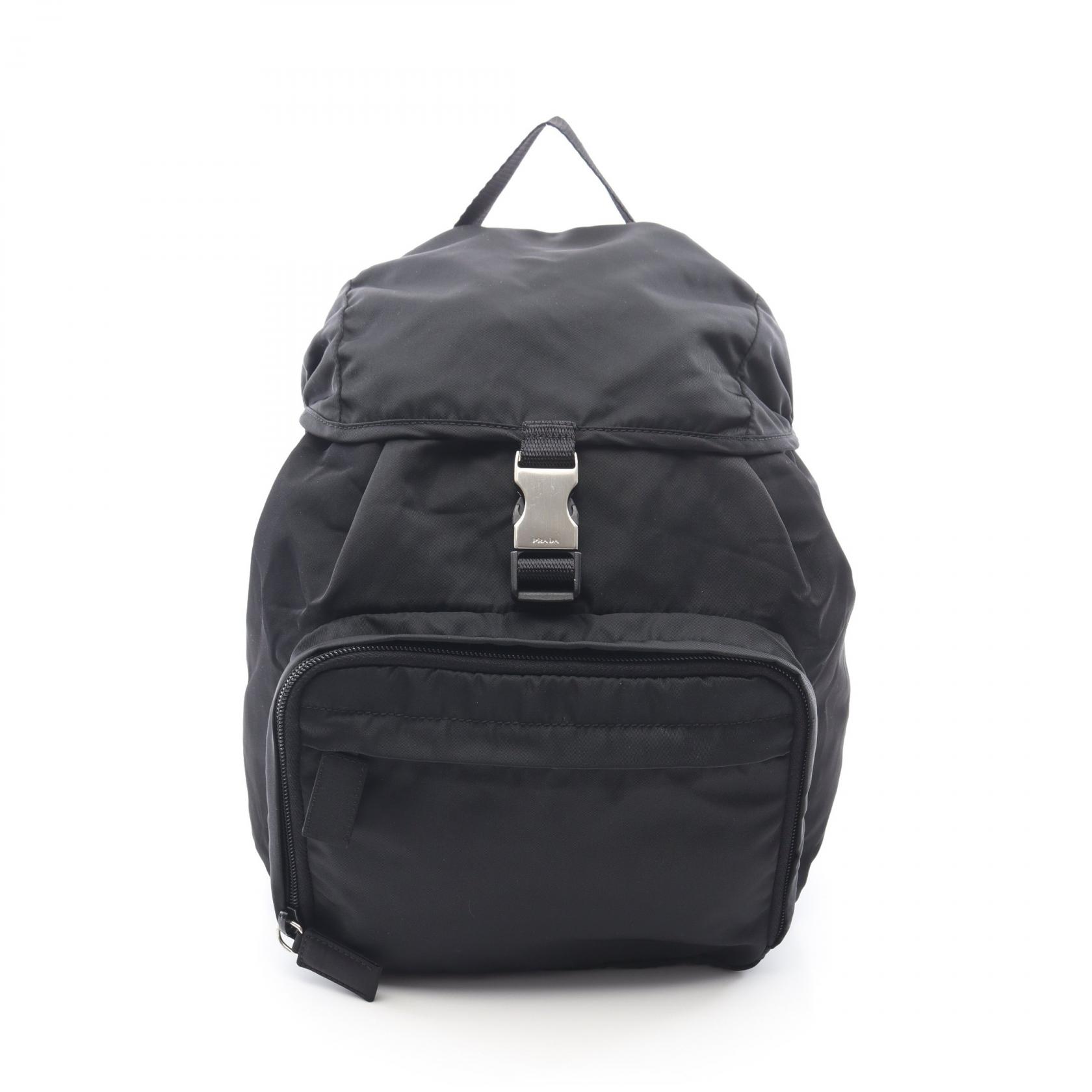 美品✨プラダ　ナイロン　リュック　レザー PRADA Re-Nylon × レザーバックパックが今でも強烈に魅力的で