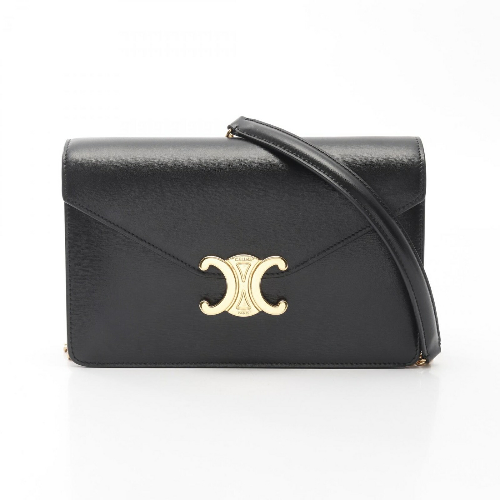 SALE★CELINE★ショルダーバッグ トリオンフキャンバス カーフ CELINE セリーヌ／CELINE 