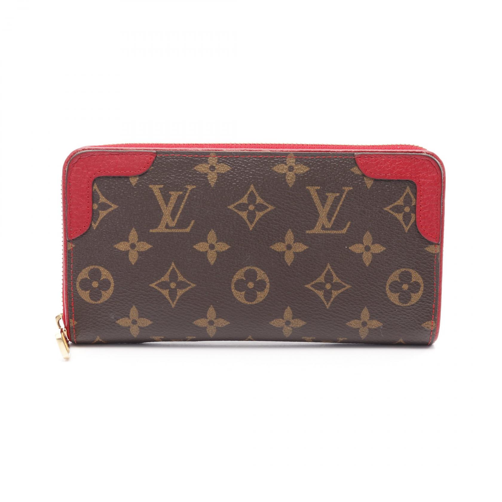 楽天市場】【財布】LOUIS VUITTON ルイ ヴィトン モノグラム ジッピー