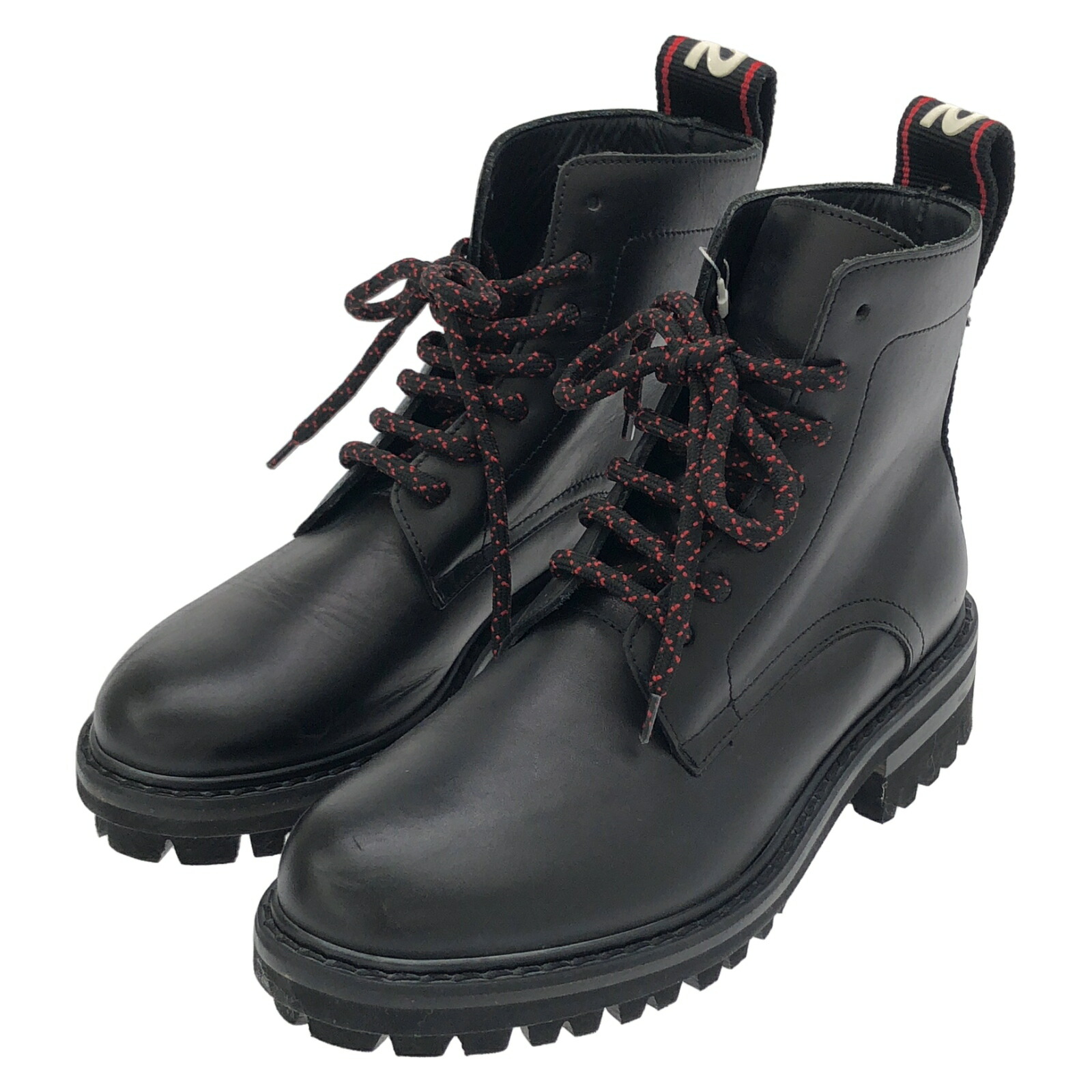 Y*い様 DSQUARED2 ブラックレザーブーツ DSQUARED2 ディースクエアード レザーブーツ SIZE:42 27.0cm