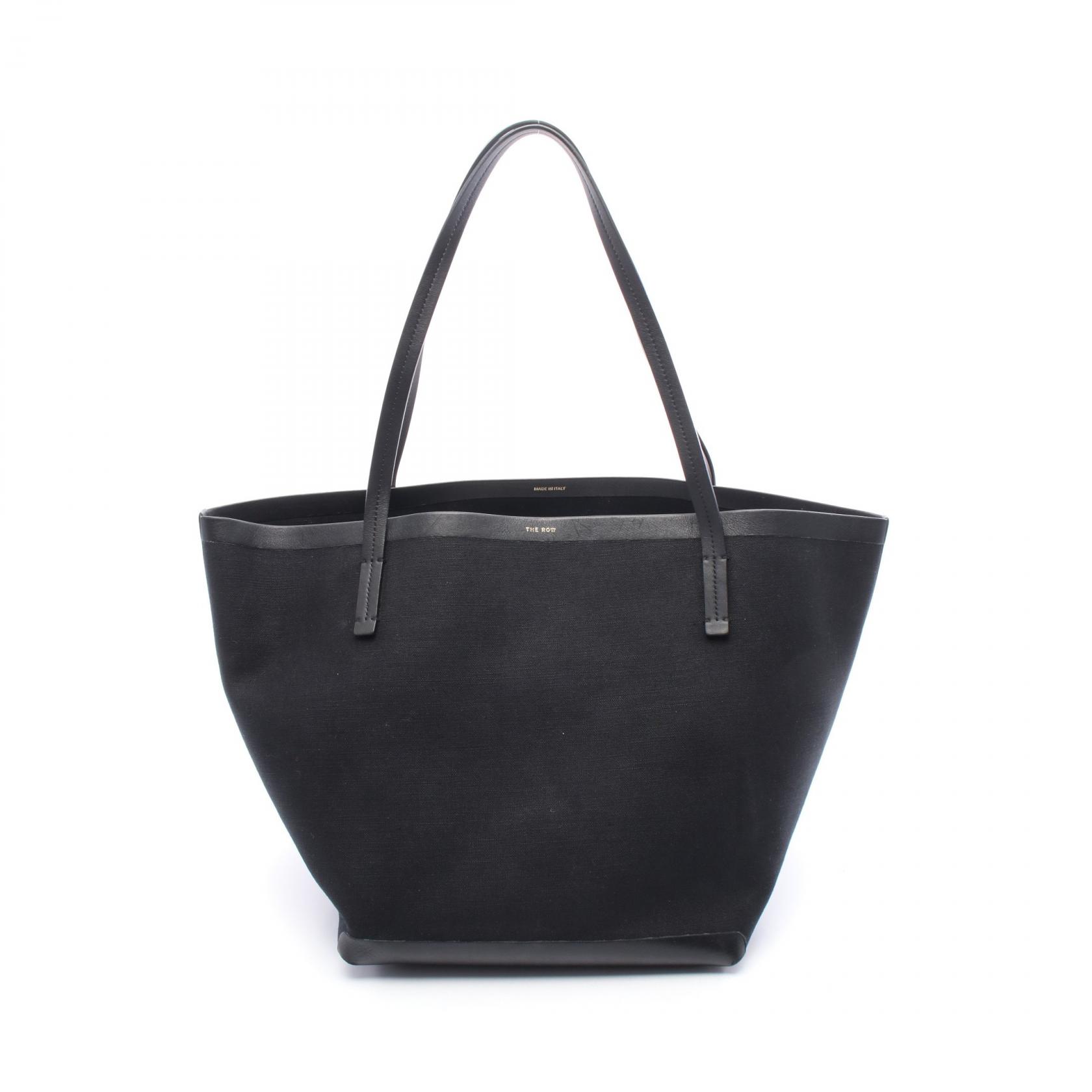 関税込☆The Row☆Park Tote Three レザーバッグ W1272L129BLKPF_cf0d332e-55e2-