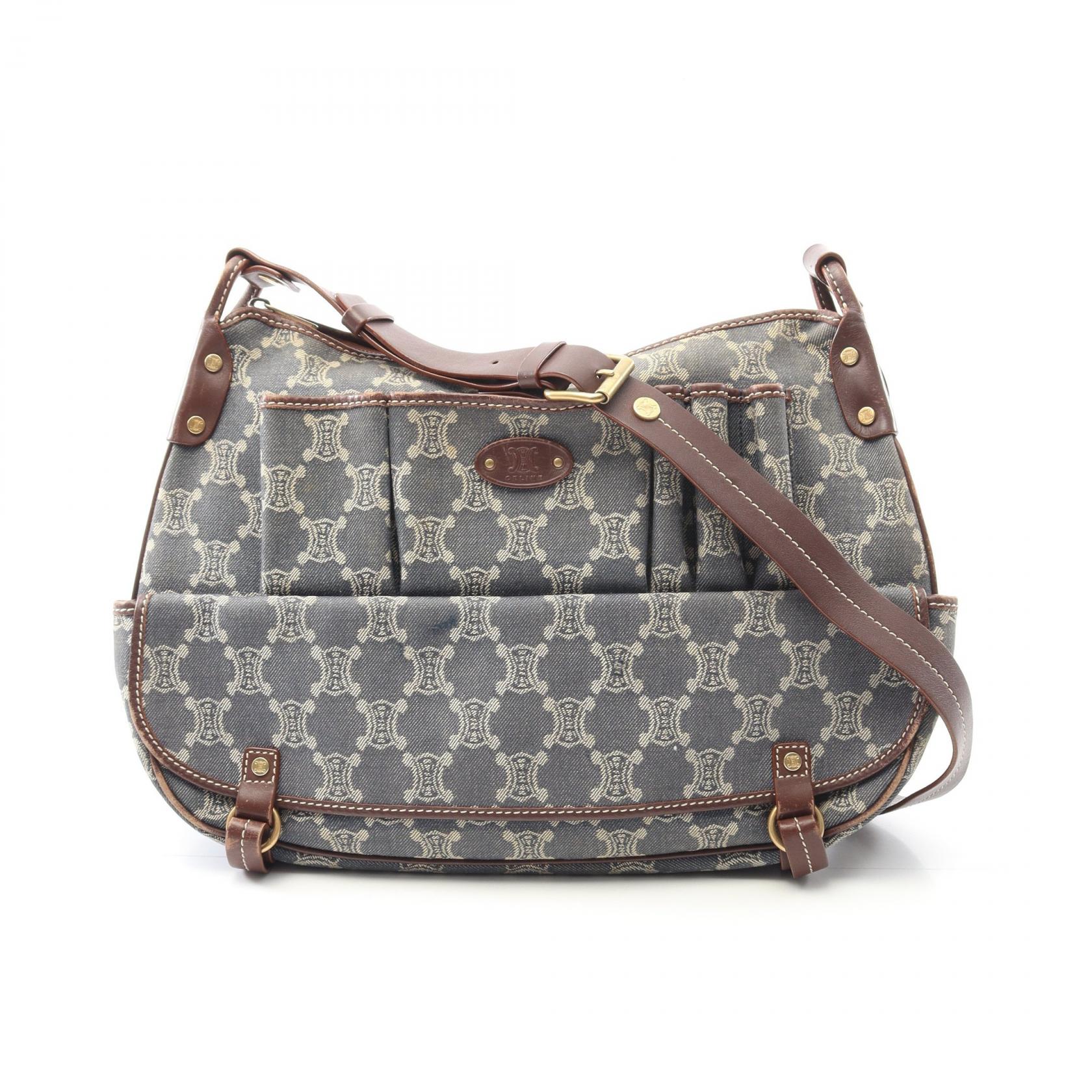 【美品 希少】 セリーヌ パリマカダム トリオンフ デニム ワンショルダーバッグ 楽天市場】CELINE セリーヌ パリマカダム ショルダーバッグ ワン