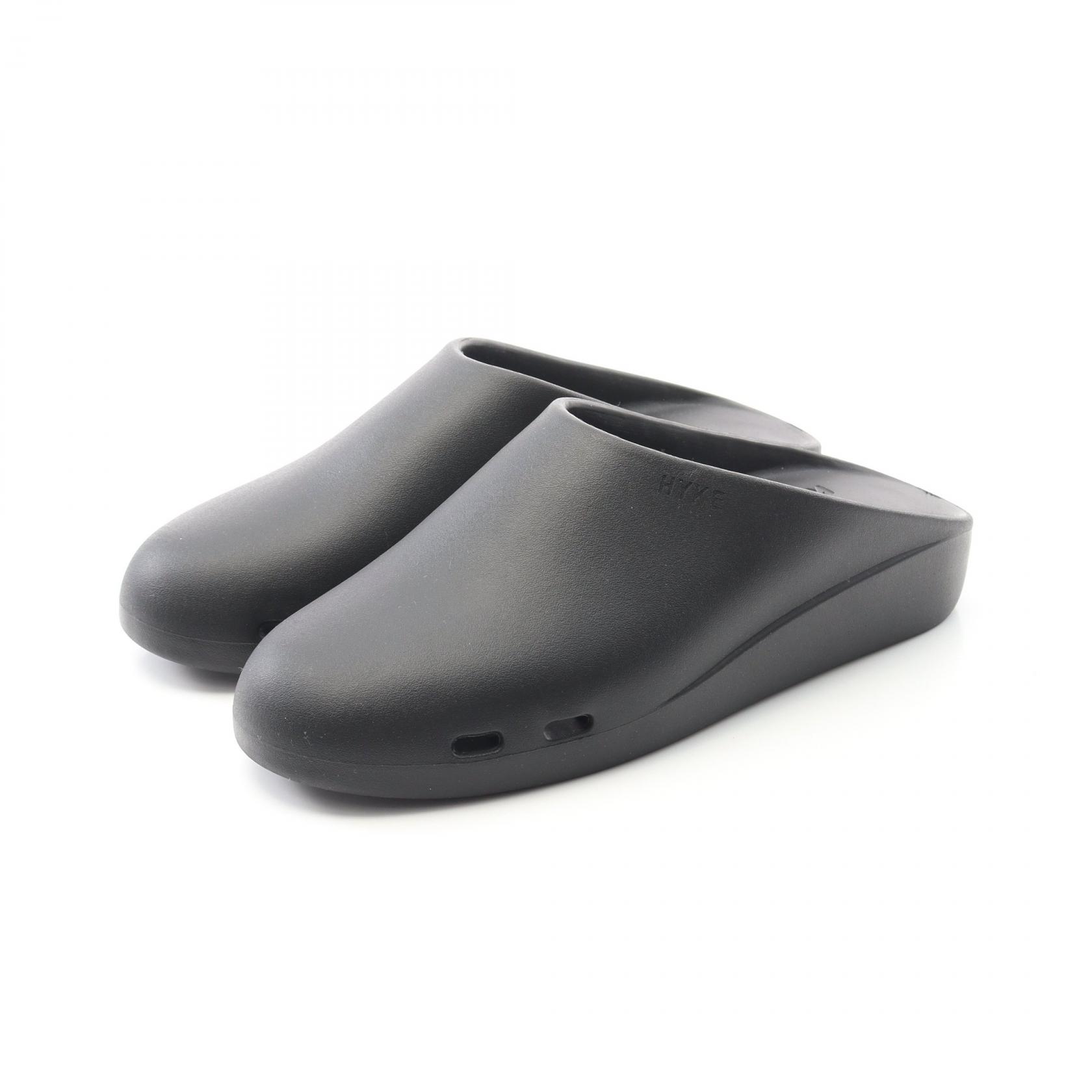 ハイク HYKE PPACO × HYKE LITEー1 サンダル 靴 ラバー レディース ブラック系 【中古】