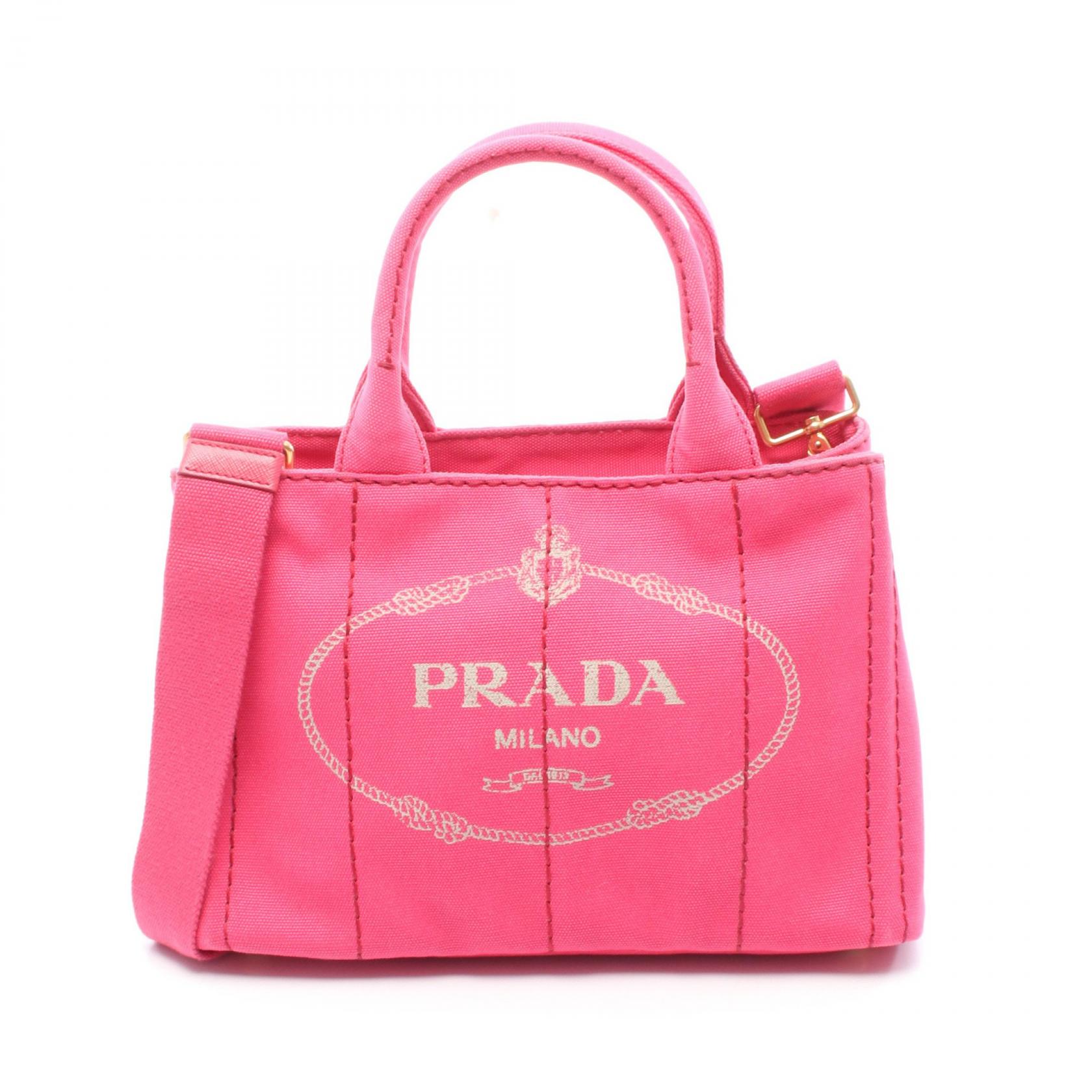 楽天市場】プラダ PRADA カナパ BN2439 ハンドバッグ ピンク
