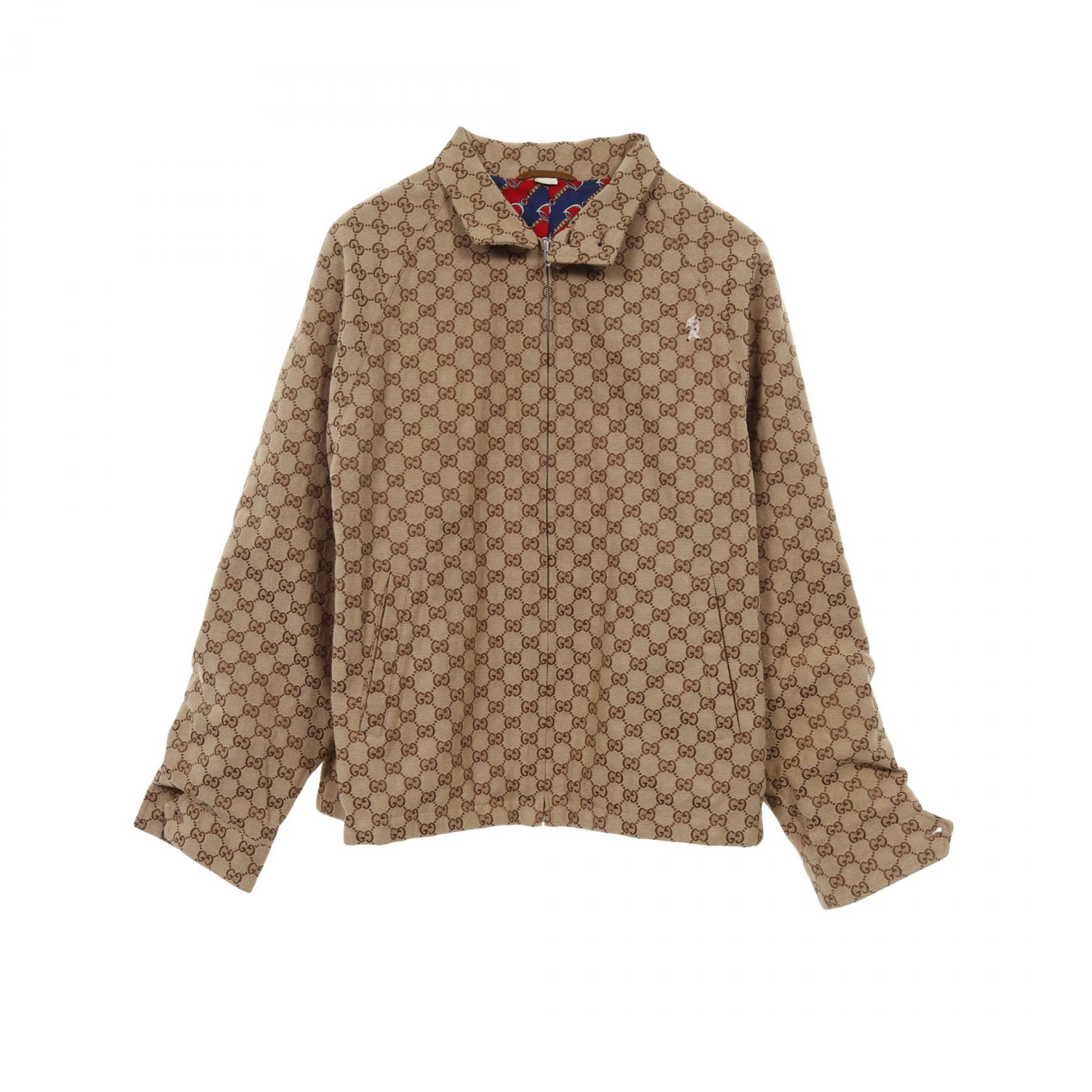 楽天市場】グッチ GUCCI マキシGG コットン ジップアップ ジャケット