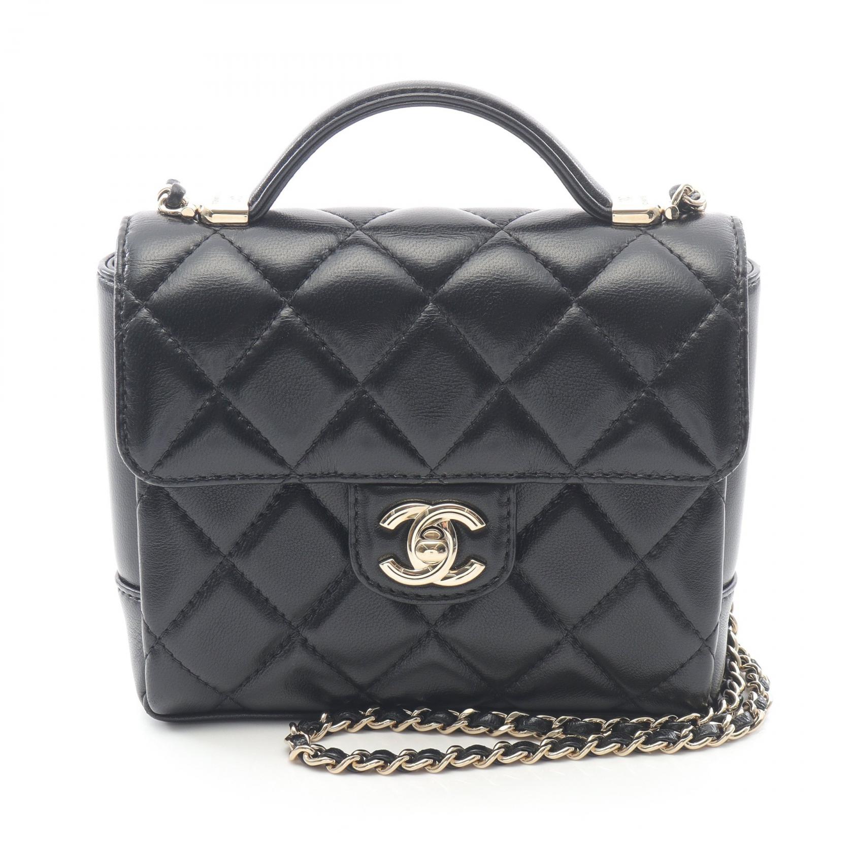 楽天市場】シャネル CHANEL トップハンドル ミニマトラッセ 2way