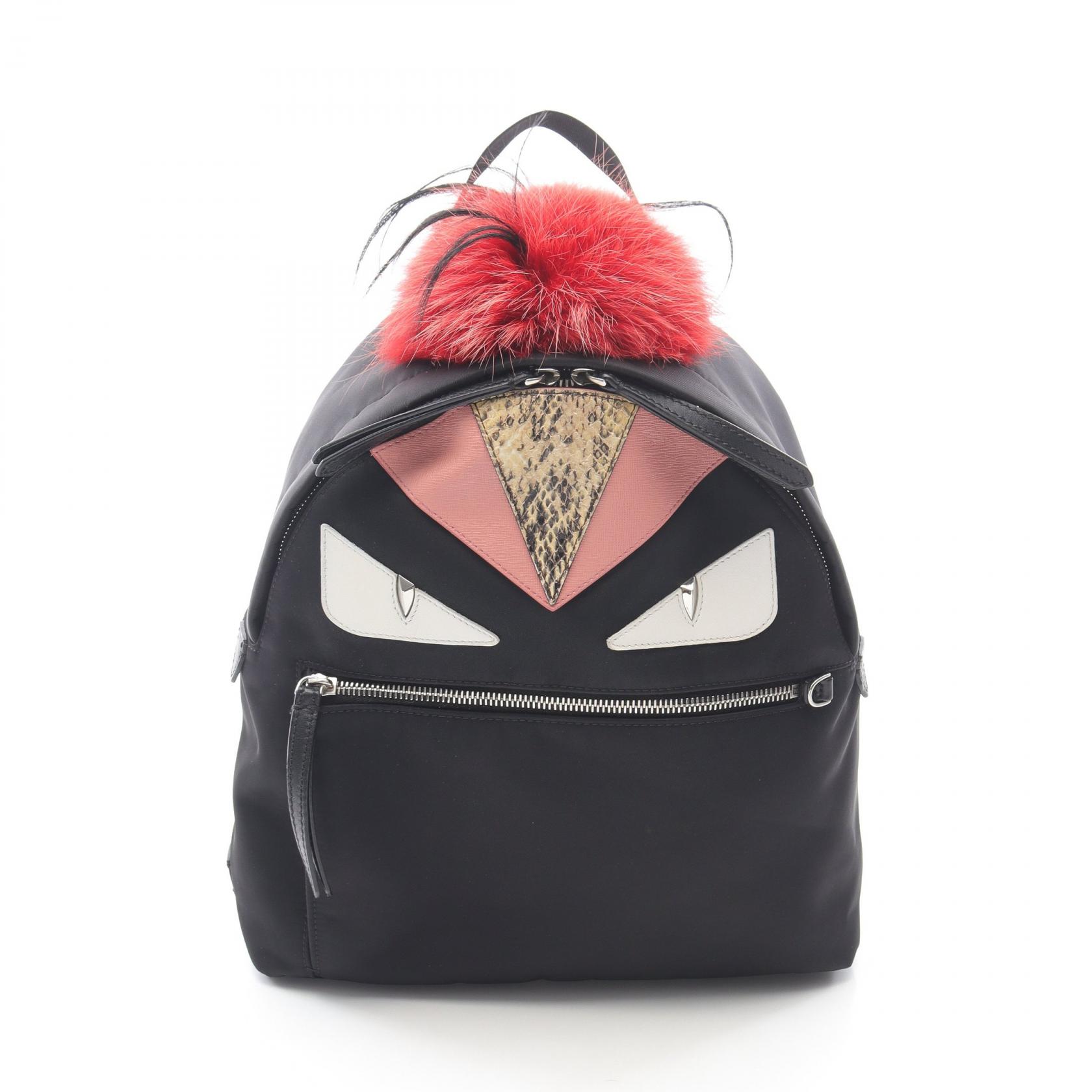 Fendi リュック レザー 楽天市場】フェンディ FENDI バックパック レッドxマルチカラー