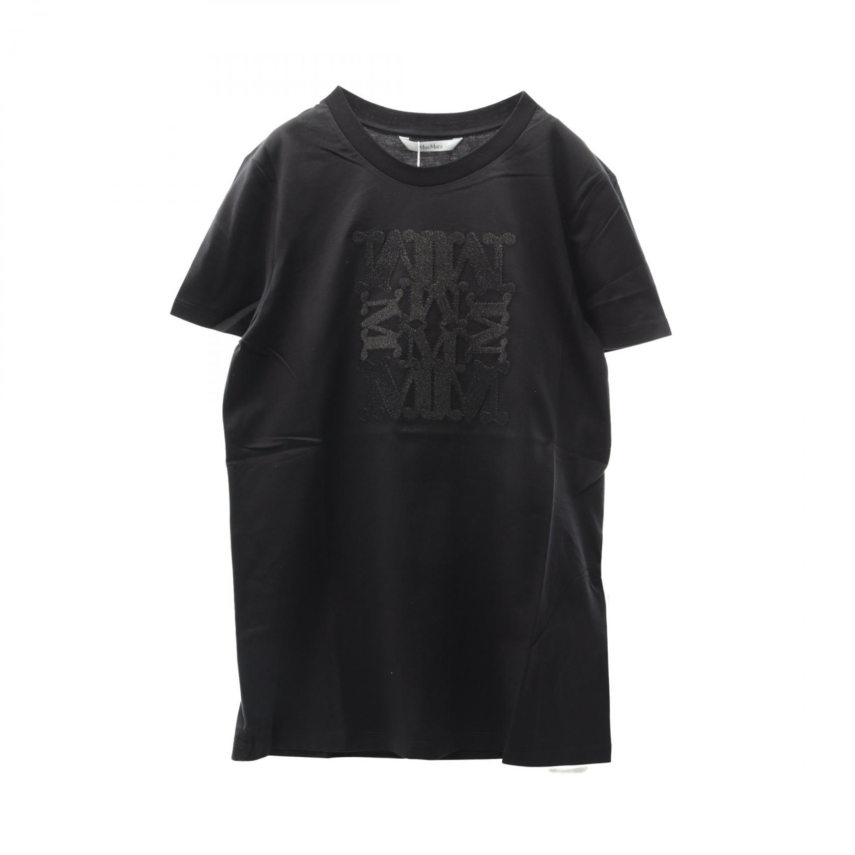 マックスマーラ MAX MARA TAVERNA カットソー 衣料品 トップス コットン レディース ブラック系 2411941052600005S 【新品】
