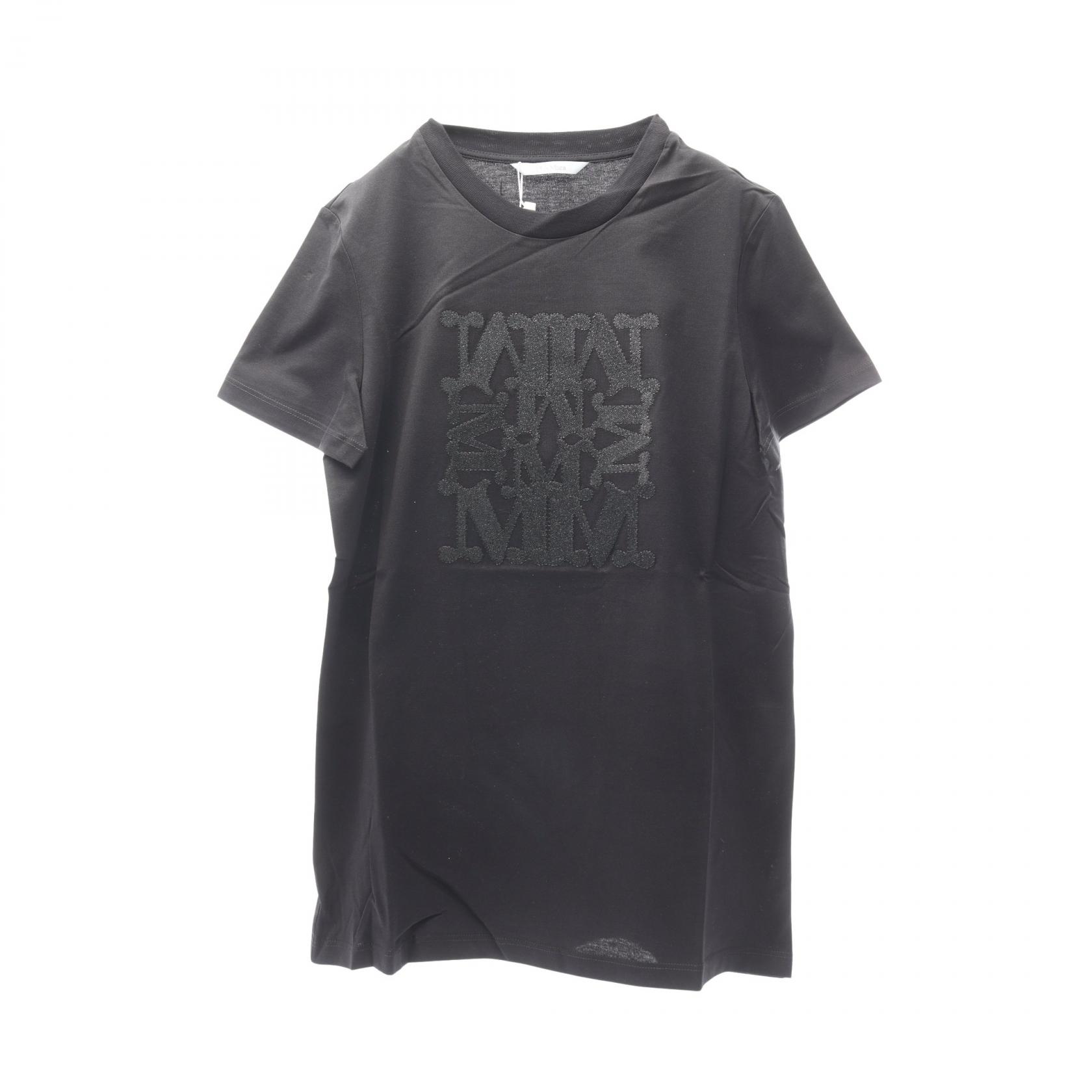 マックスマーラ MAX MARA GIOVANE ジオヴァニ カットソー 衣料品 トップス コットン レディース ブラック系 2411941052600005XS 【新品】